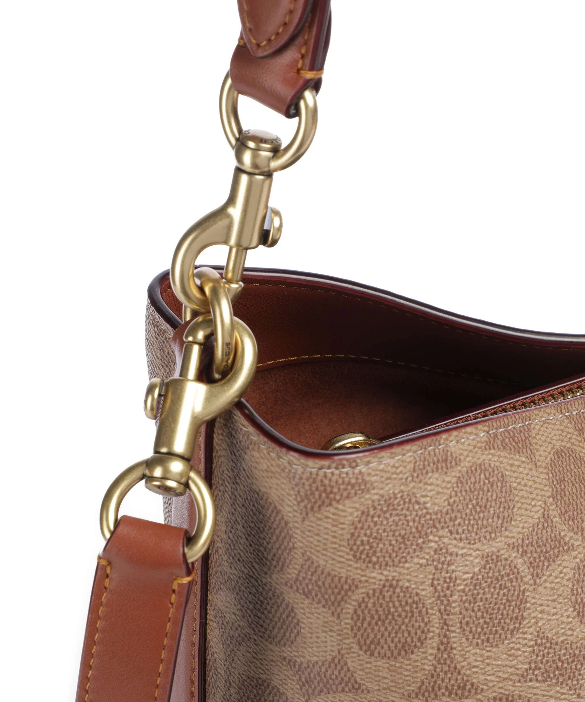 Coach Willow Signature Sac fourre-tout tan caramel - Image 4