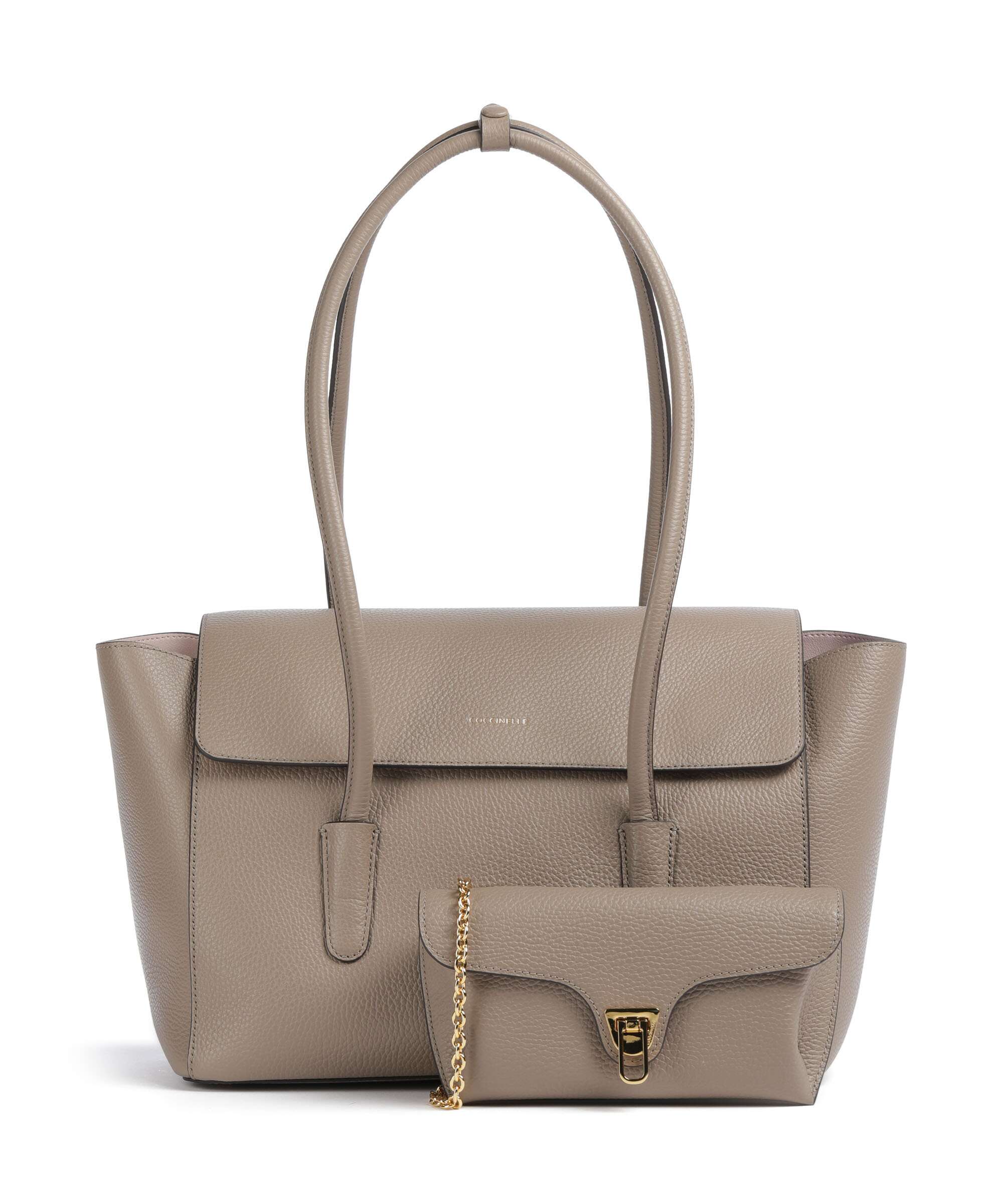 Coccinelle Beat Cabas warm taupe - Image 2