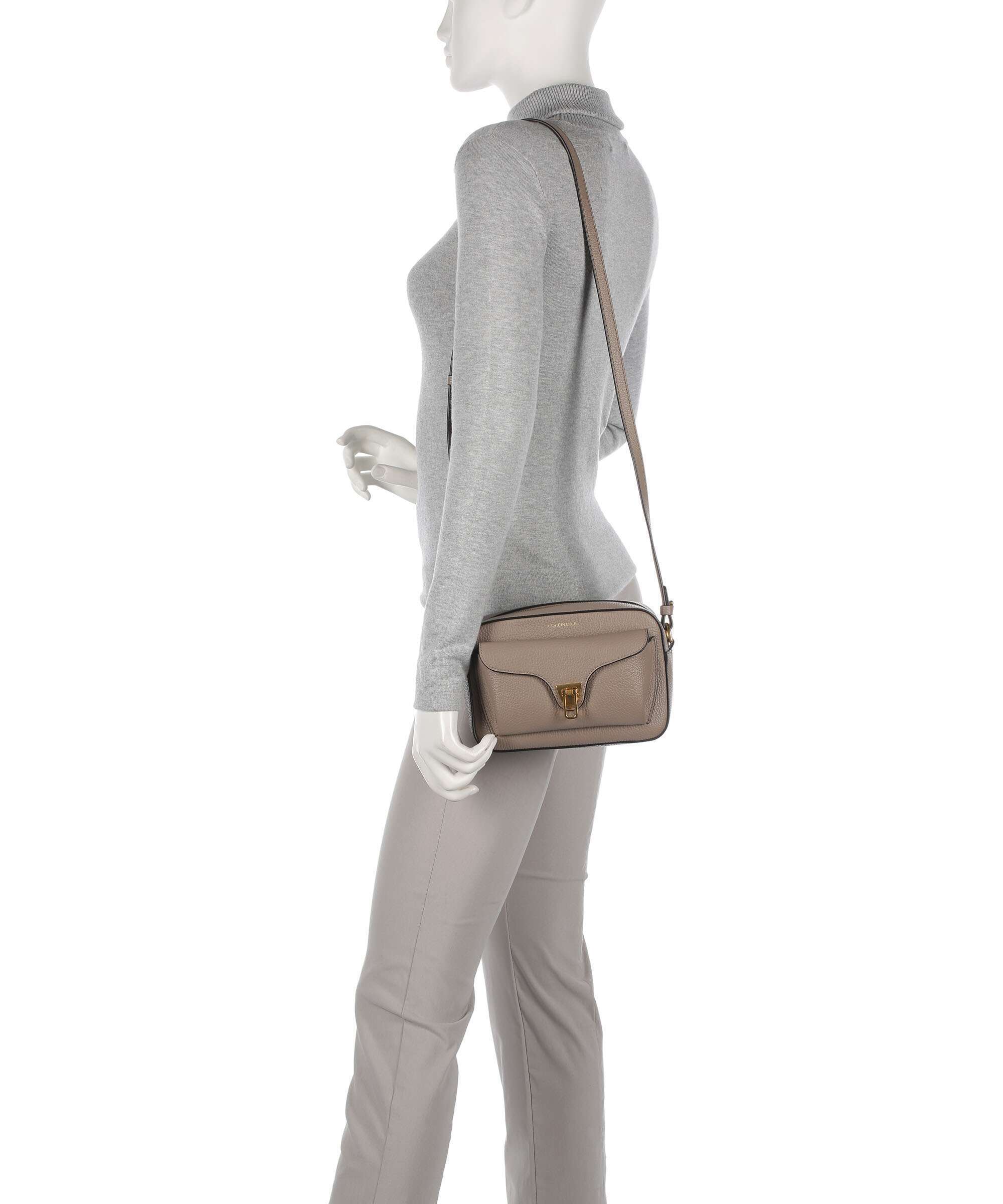 Coccinelle Beat Soft Sac bandoulière warm taupe - Image 3