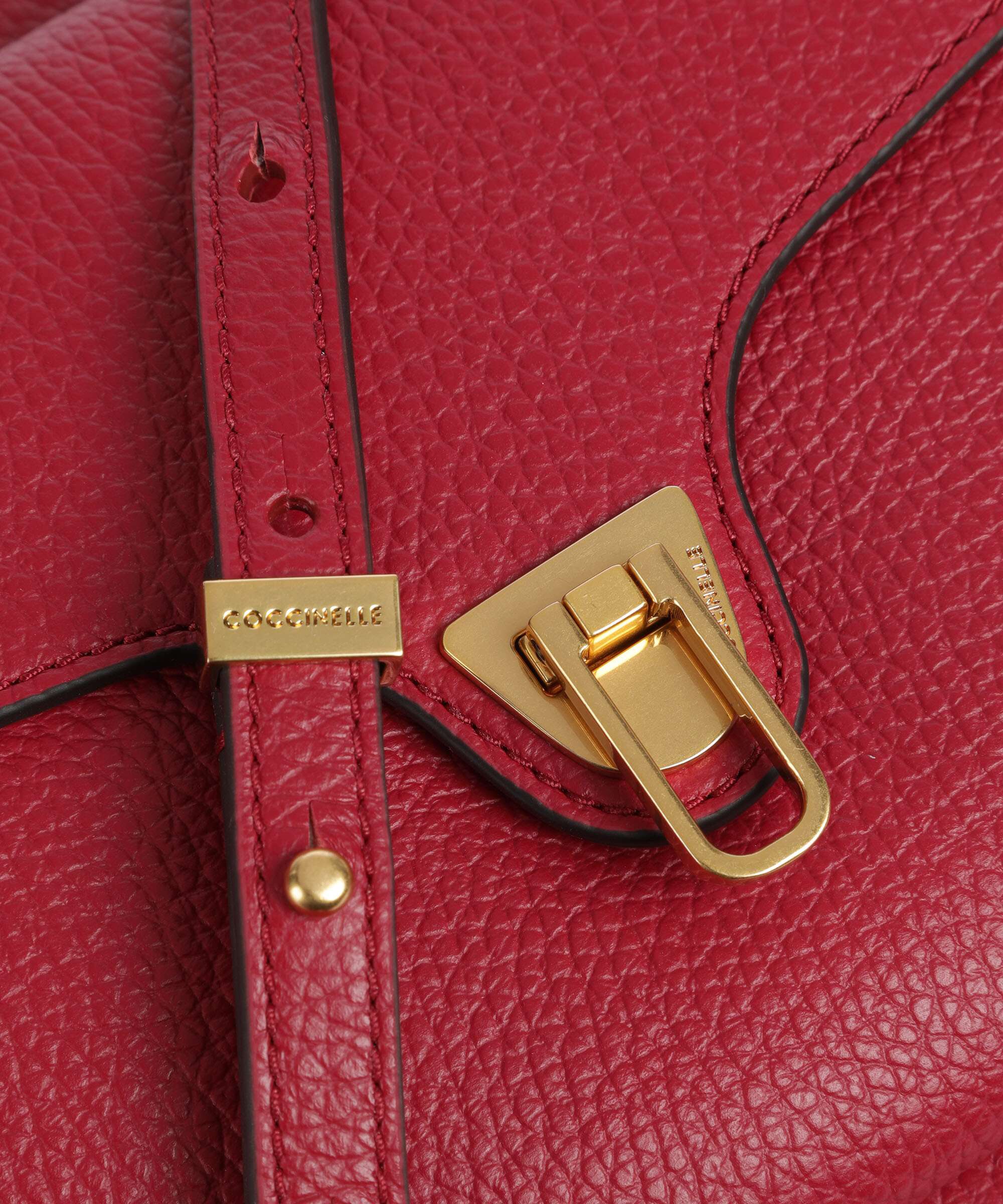 Coccinelle Beat Soft Sac bandoulière sangria - Image 4