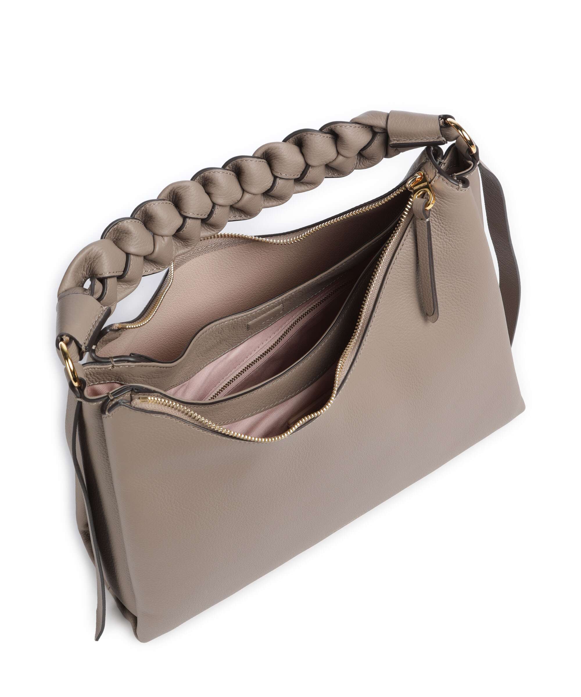 Coccinelle Boheme Grana Double Sac fourre-tout warm taupe/rosette - Image 6