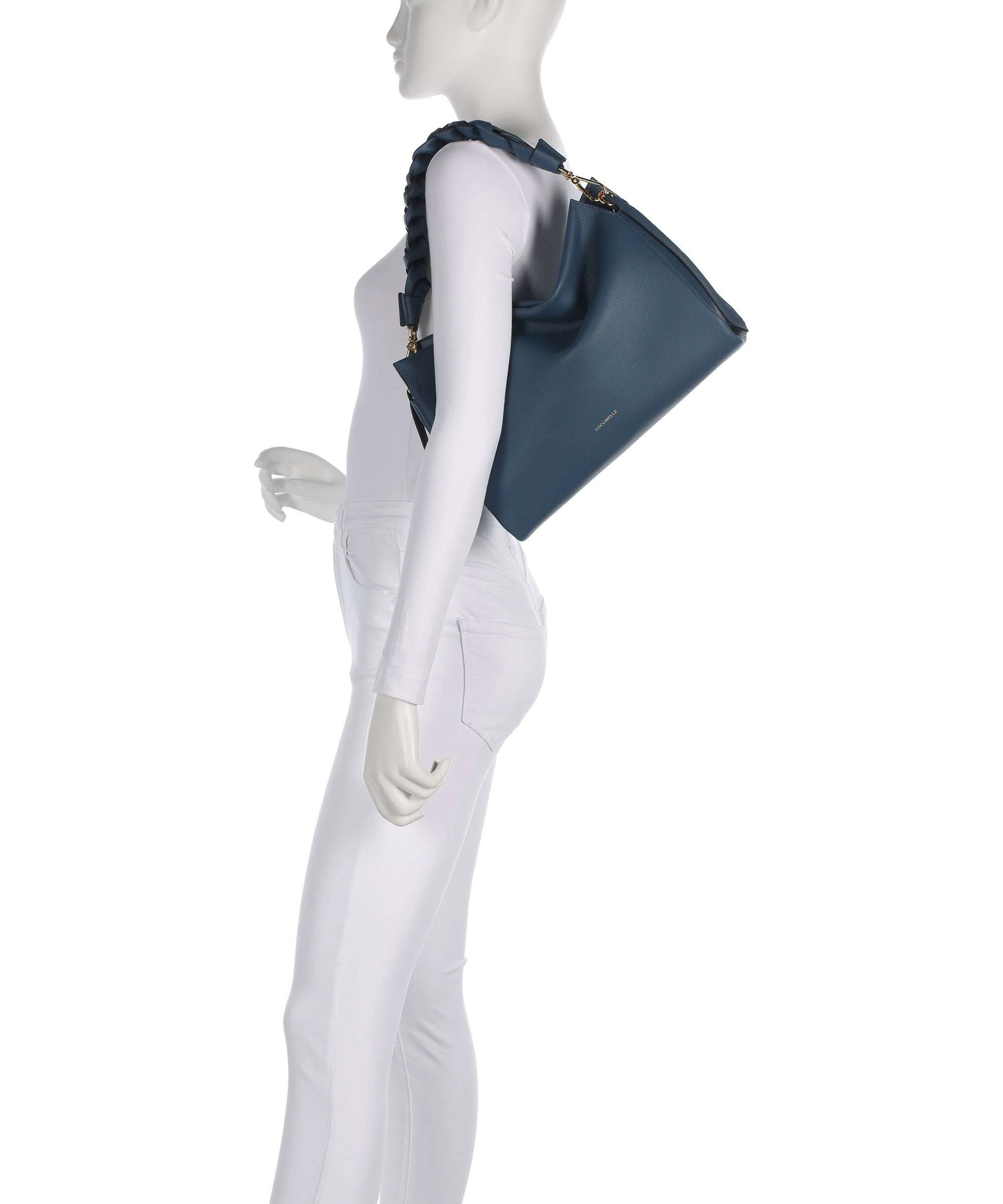 Coccinelle Boheme Grana Double Sac fourre-tout deep blue/sandshell - Image 3