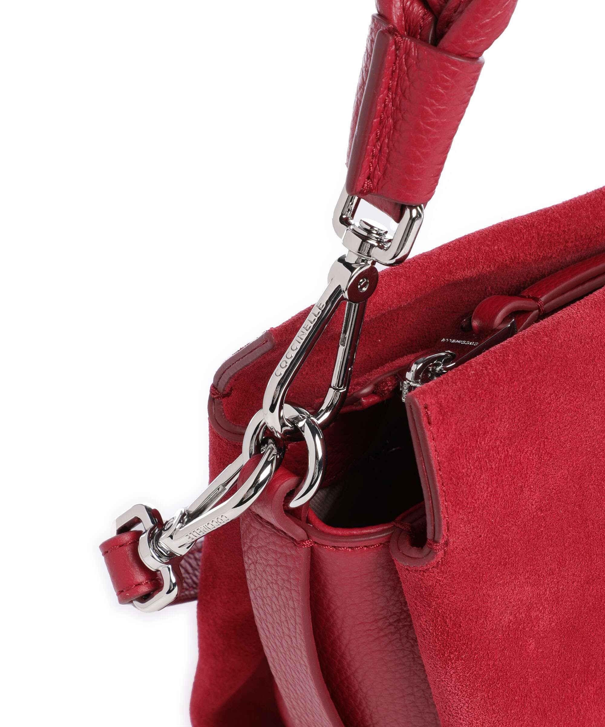 Coccinelle Boheme Suede Sac à main sangria - Image 4