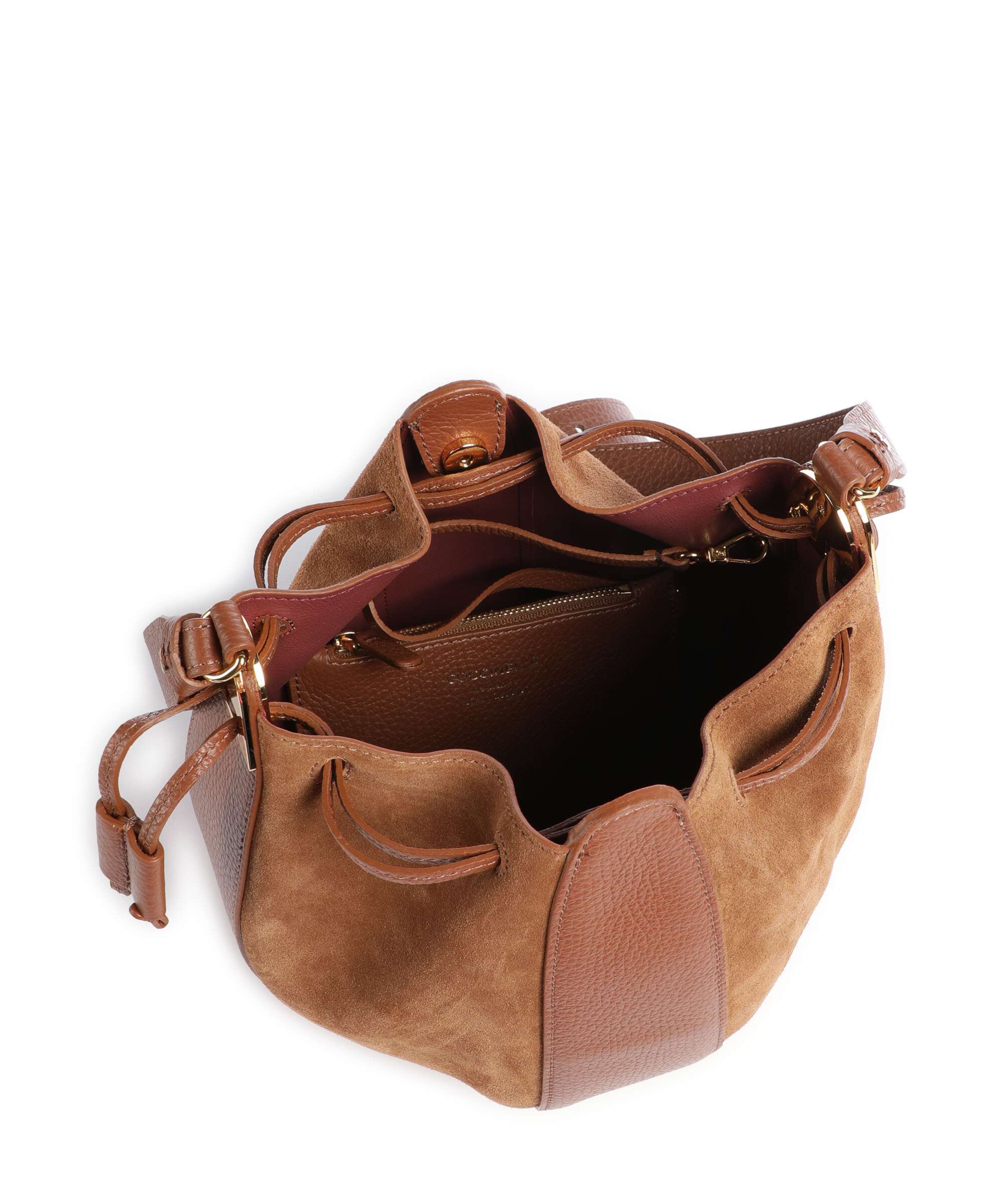 Coccinelle Boom Sac seau cognac - Image 7