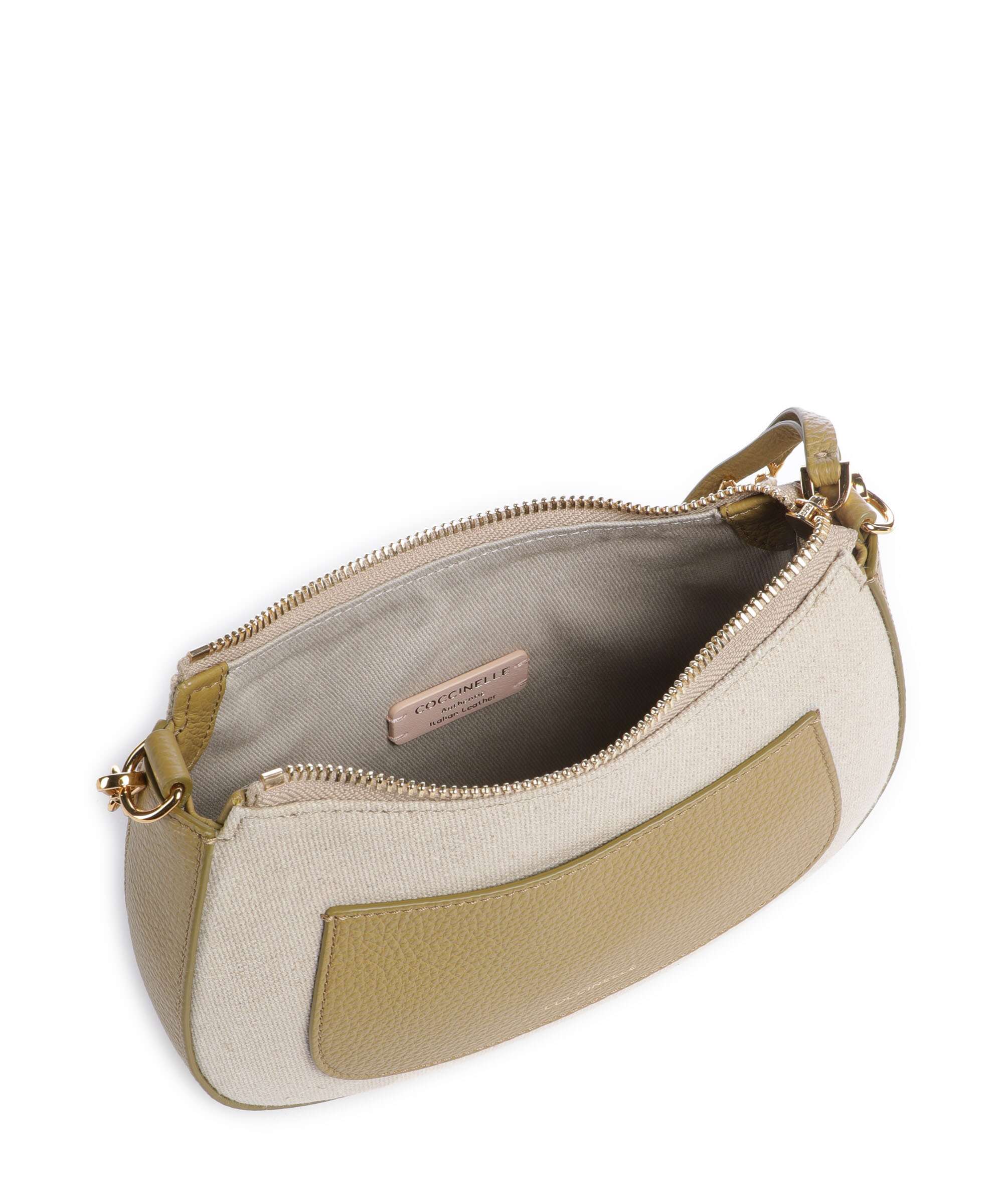 Coccinelle C-Easy Canvas Sac bandoulière natural/seagrass - Image 6