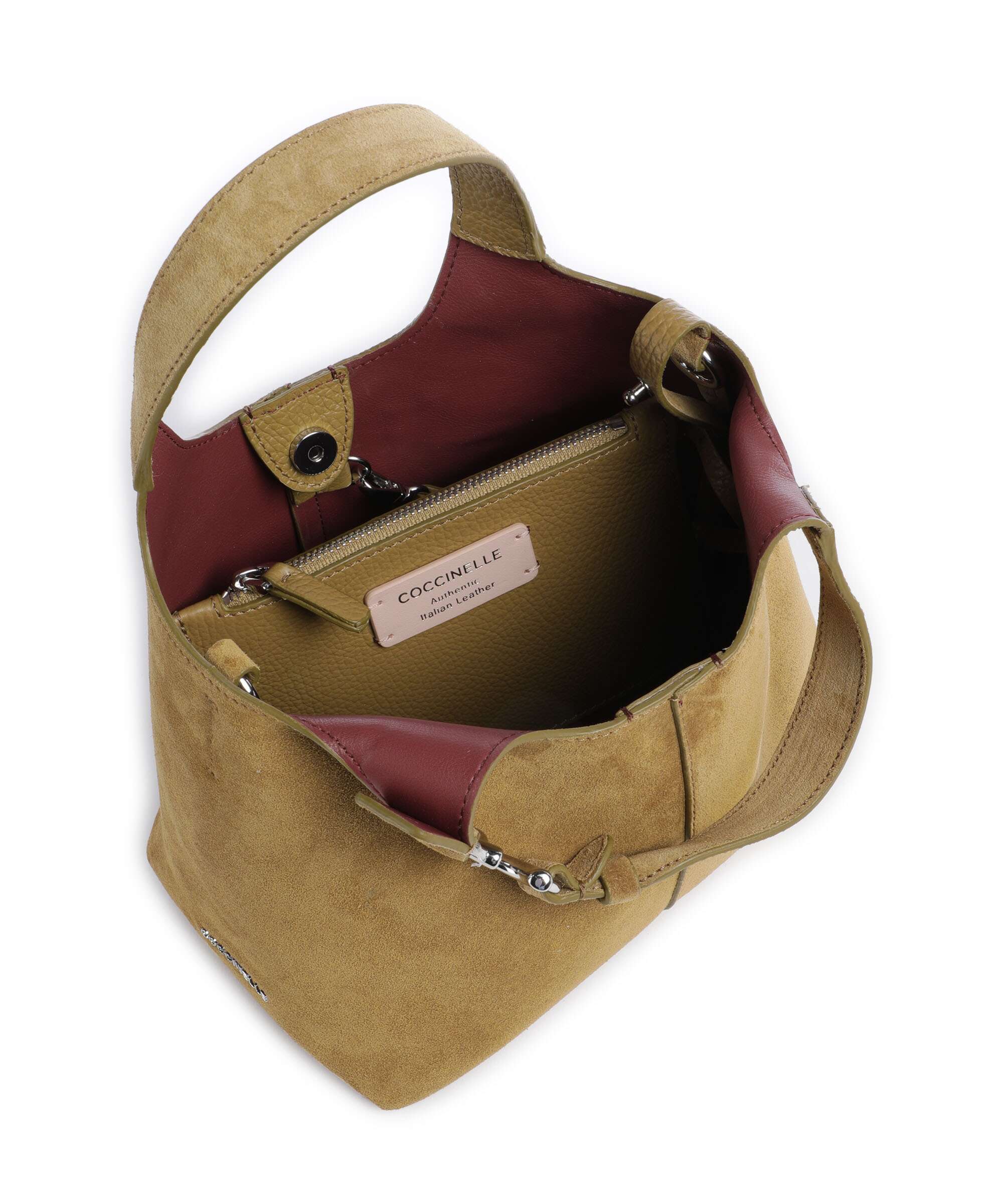 Coccinelle C-Easy Suede Sac à main seagrass - Image 6