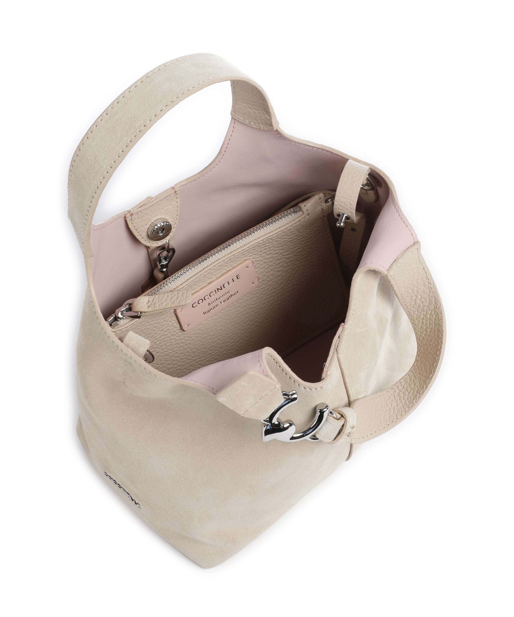 Coccinelle C-Easy Suede Sac à main sandshell - Image 6