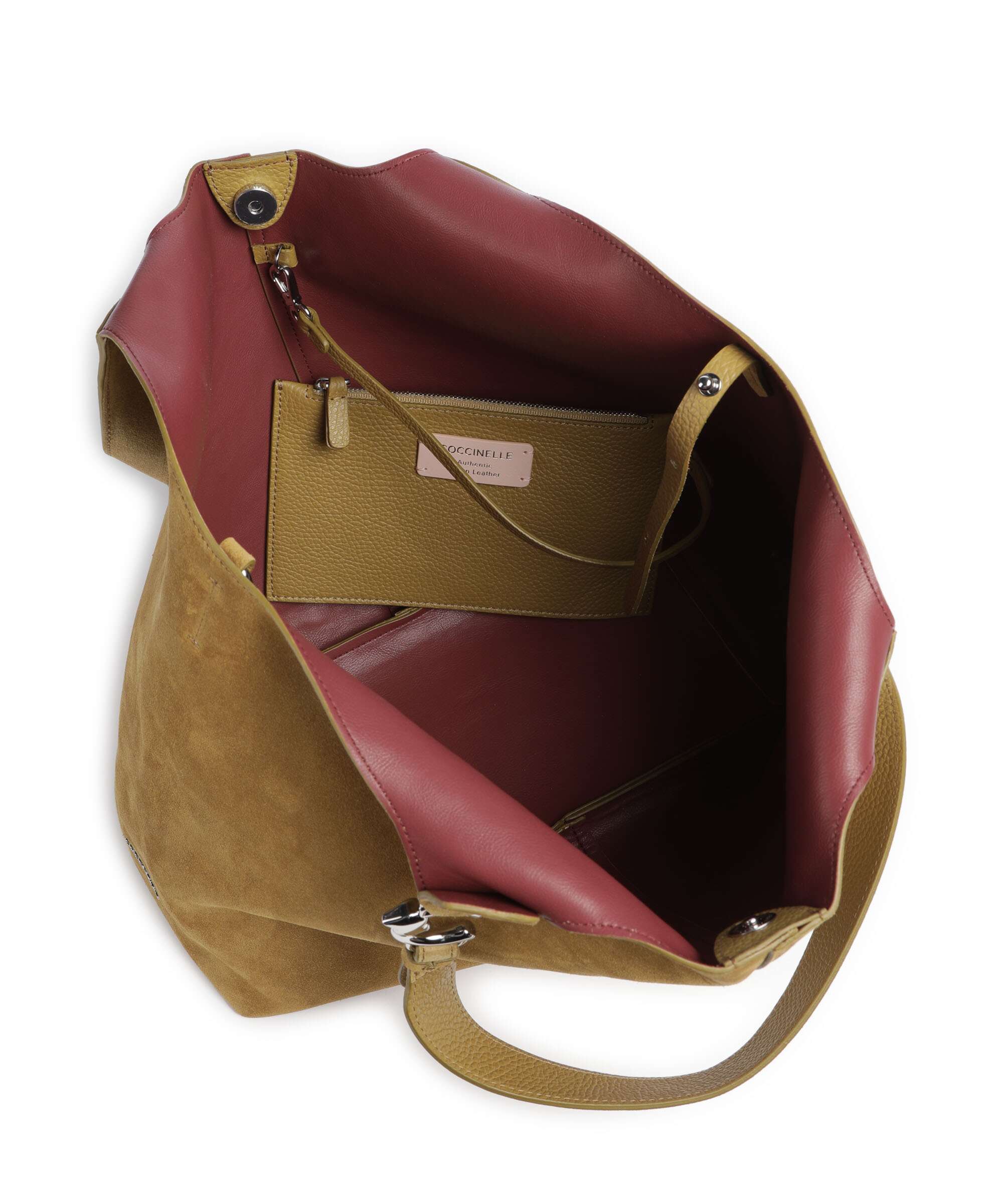Coccinelle C-Easy Suede Sac fourre-tout seagrass - Image 6