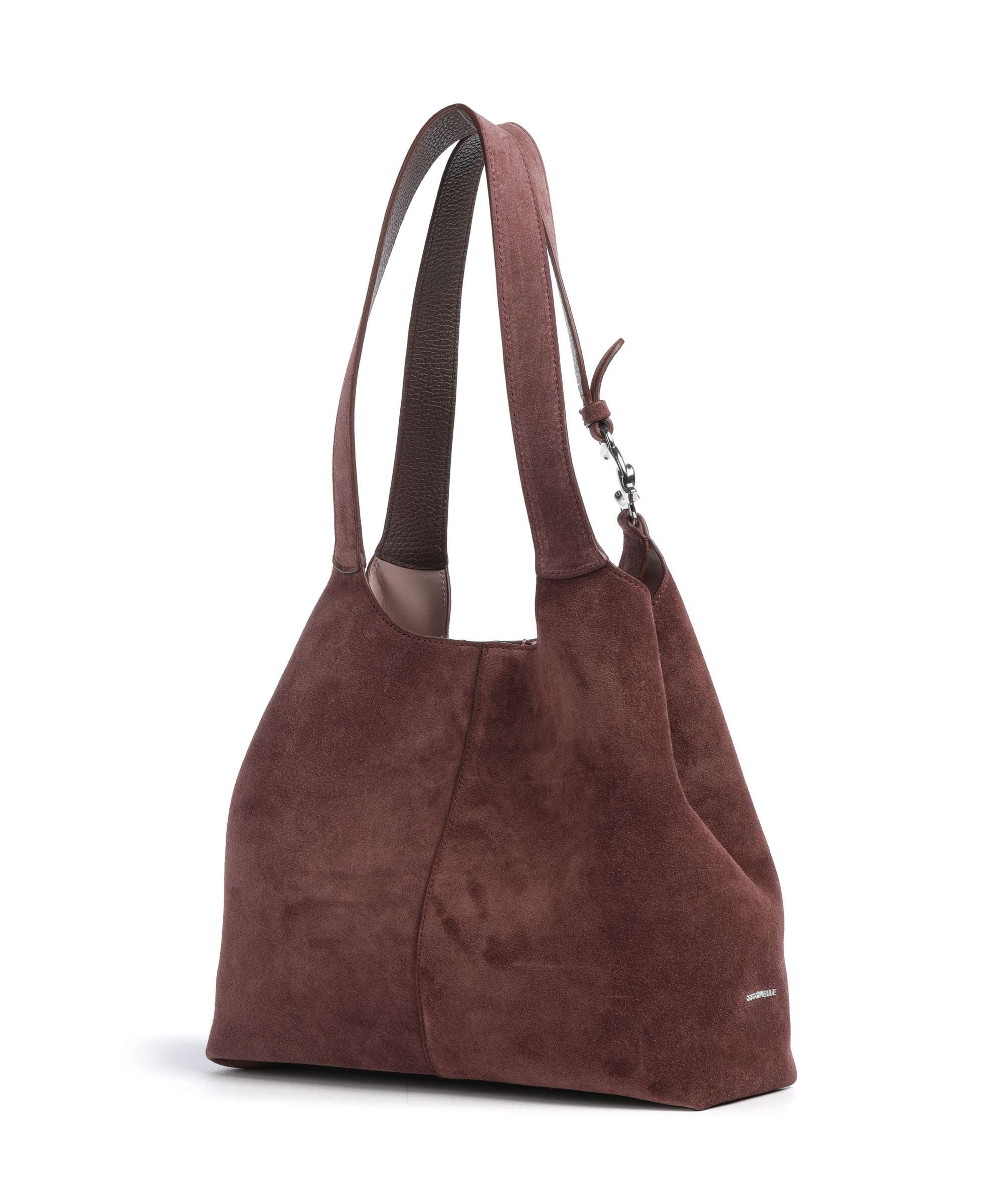 Coccinelle C-Easy Suede Sac fourre-tout berry - Image 4