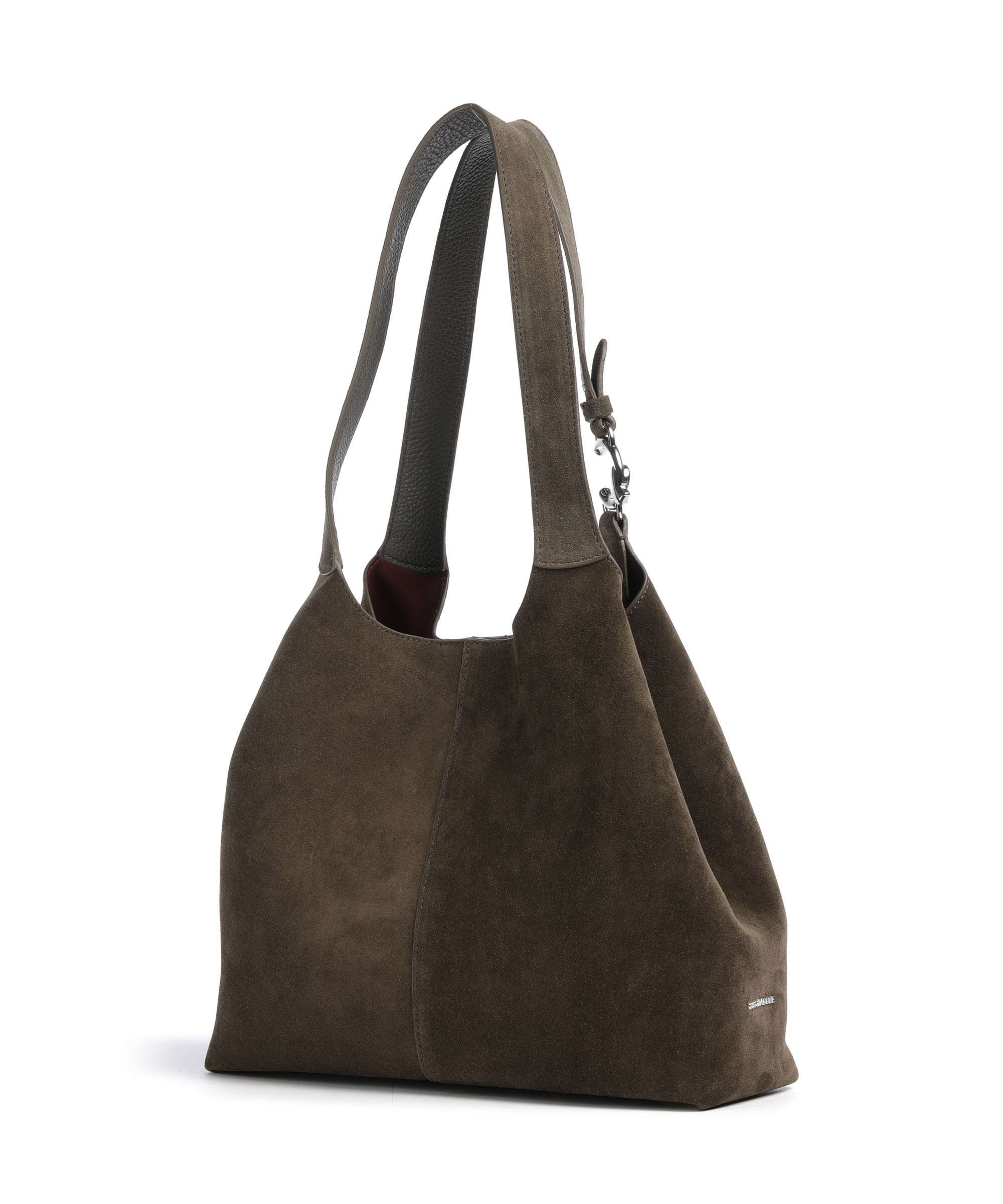 Coccinelle C-Easy Suede Sac fourre-tout fango - Image 4