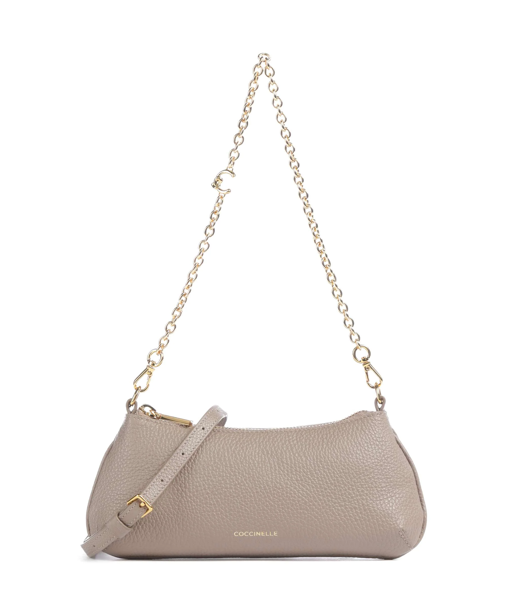 Coccinelle C-Me Sac porté épaule warm taupe