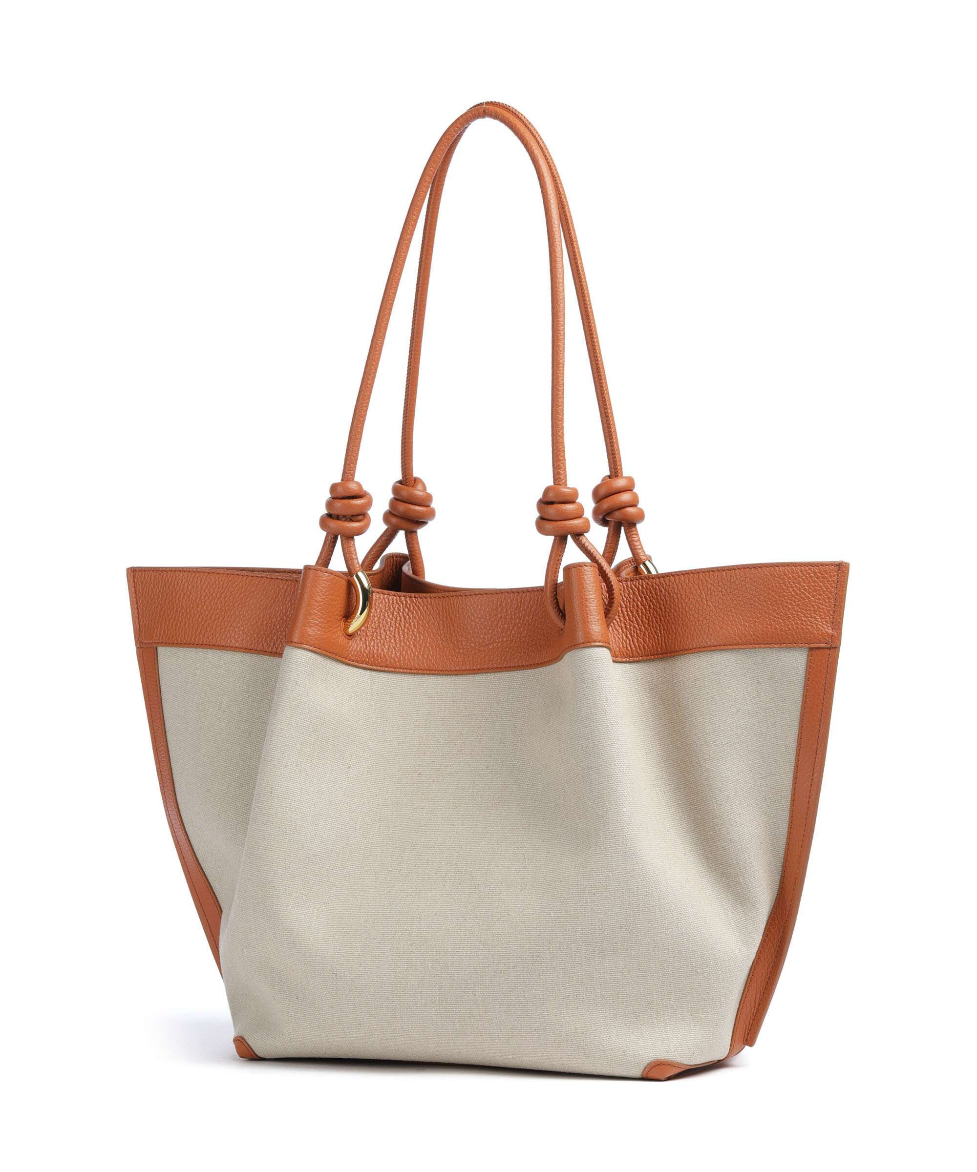 Coccinelle Finn Canvas Cabas natural/crab - Image 2