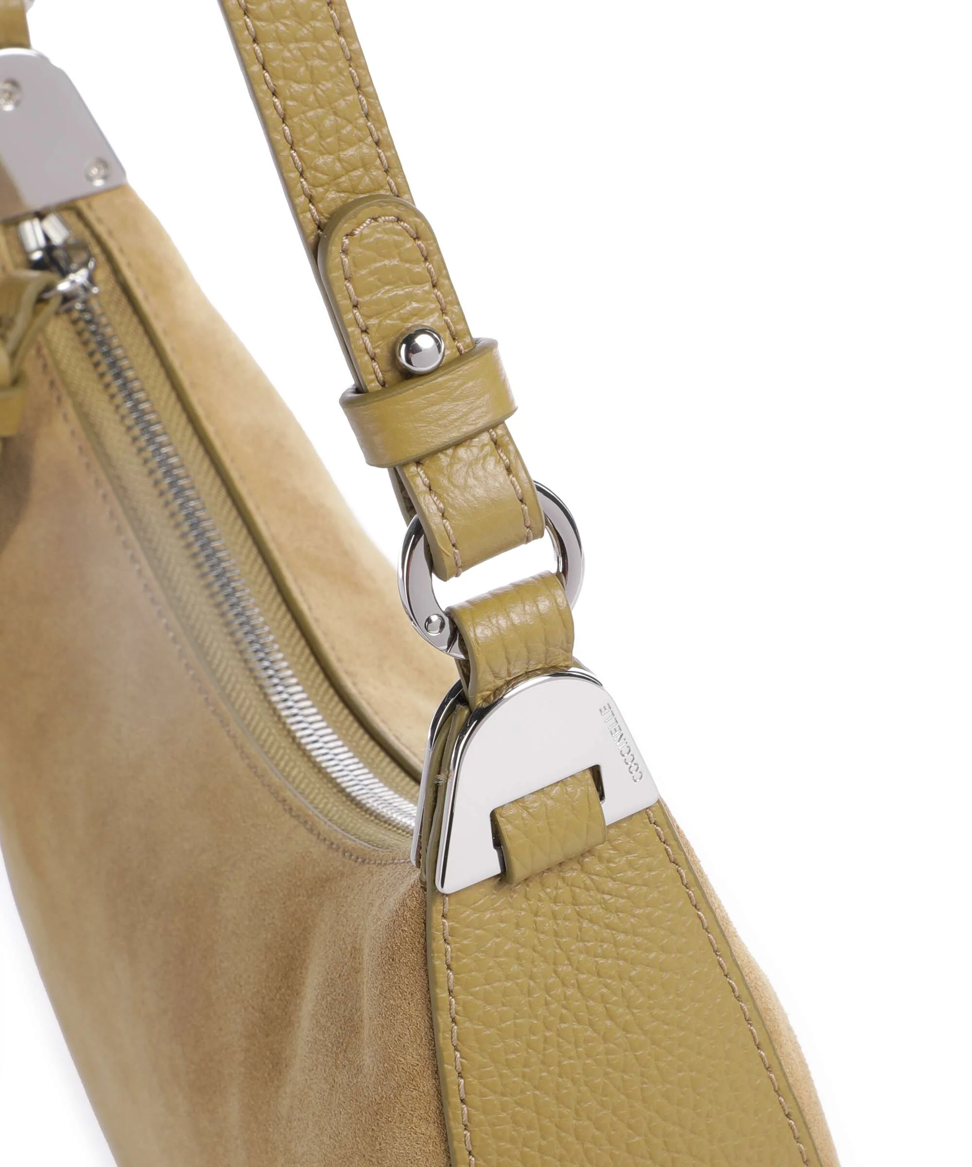 Coccinelle Fujiko Suede Sac bandoulière seagrass - Image 4