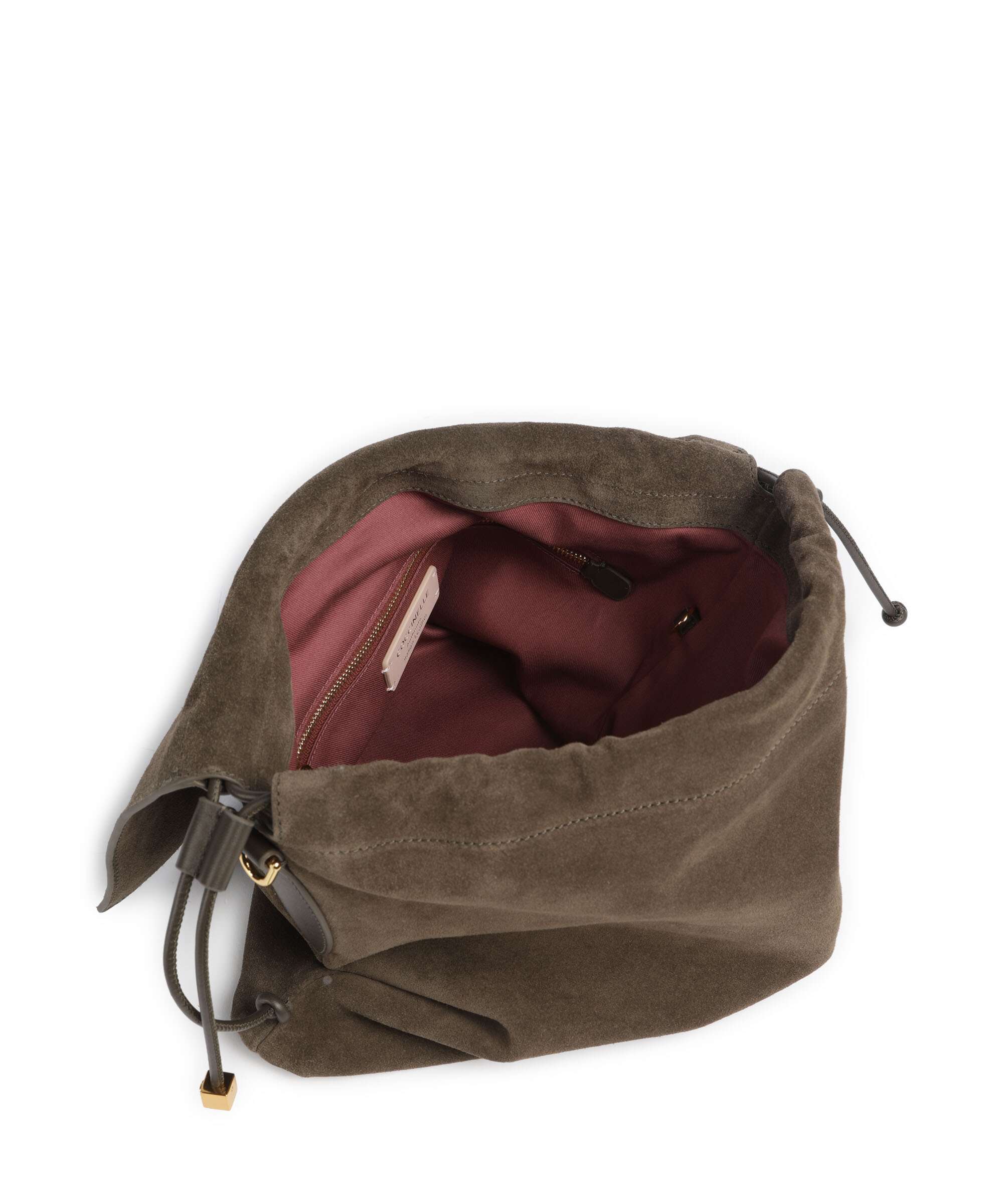 Coccinelle Lidia Suede Sac fourre-tout fango - Image 6