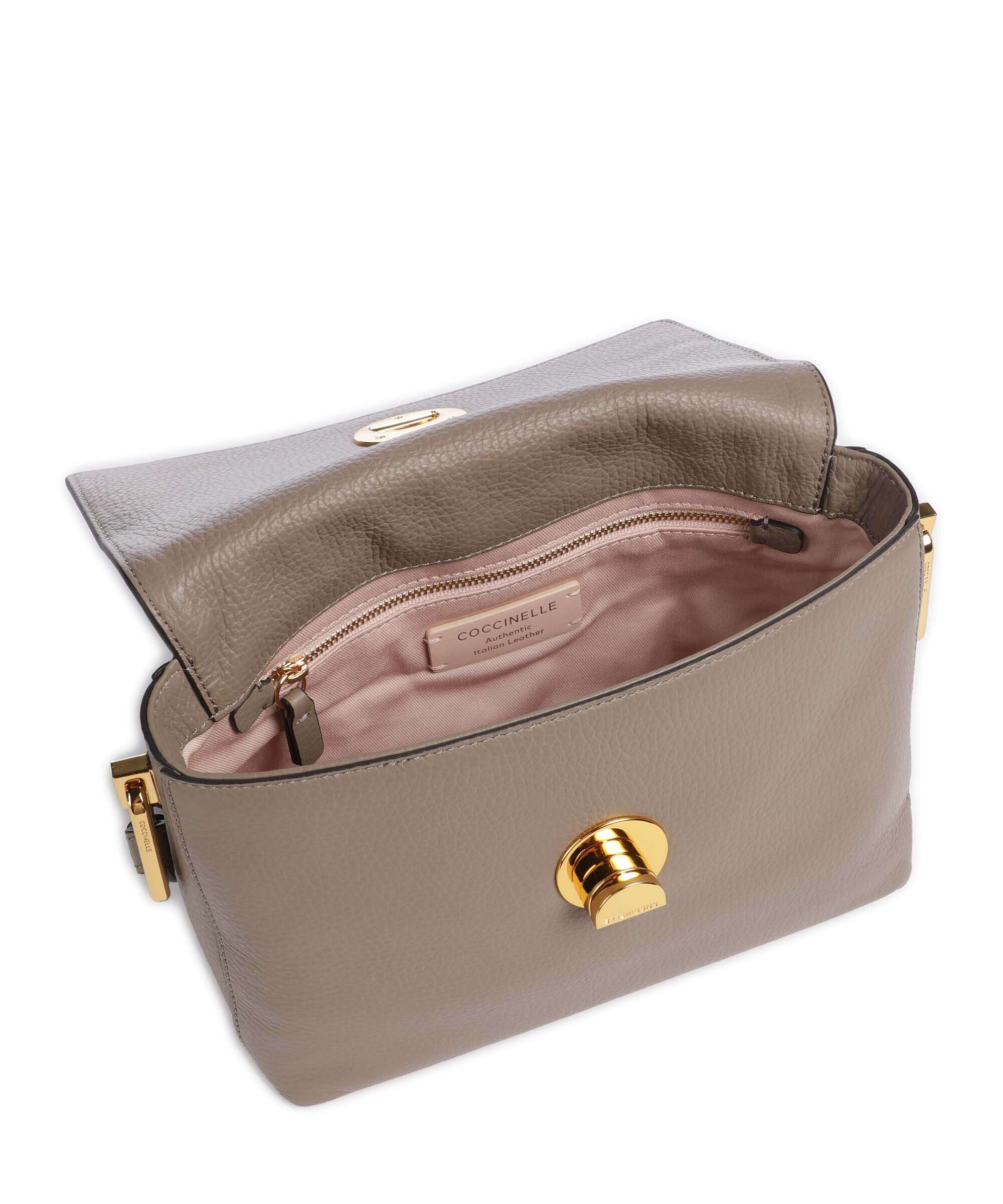 Coccinelle Liya Signature Sac bandoulière warm taupe - Image 6