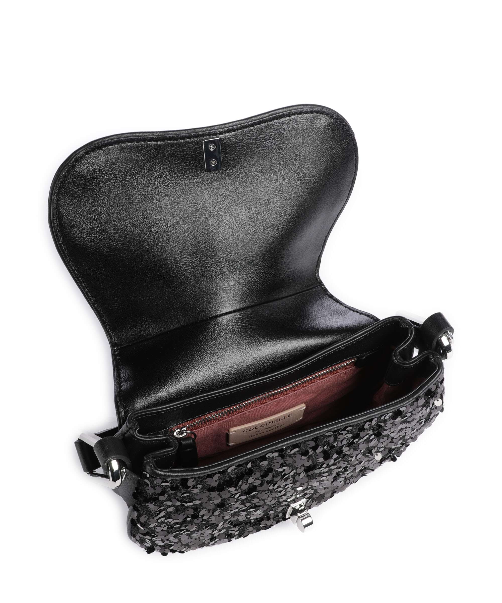 Coccinelle Magie Sac porté épaule noir - Image 7