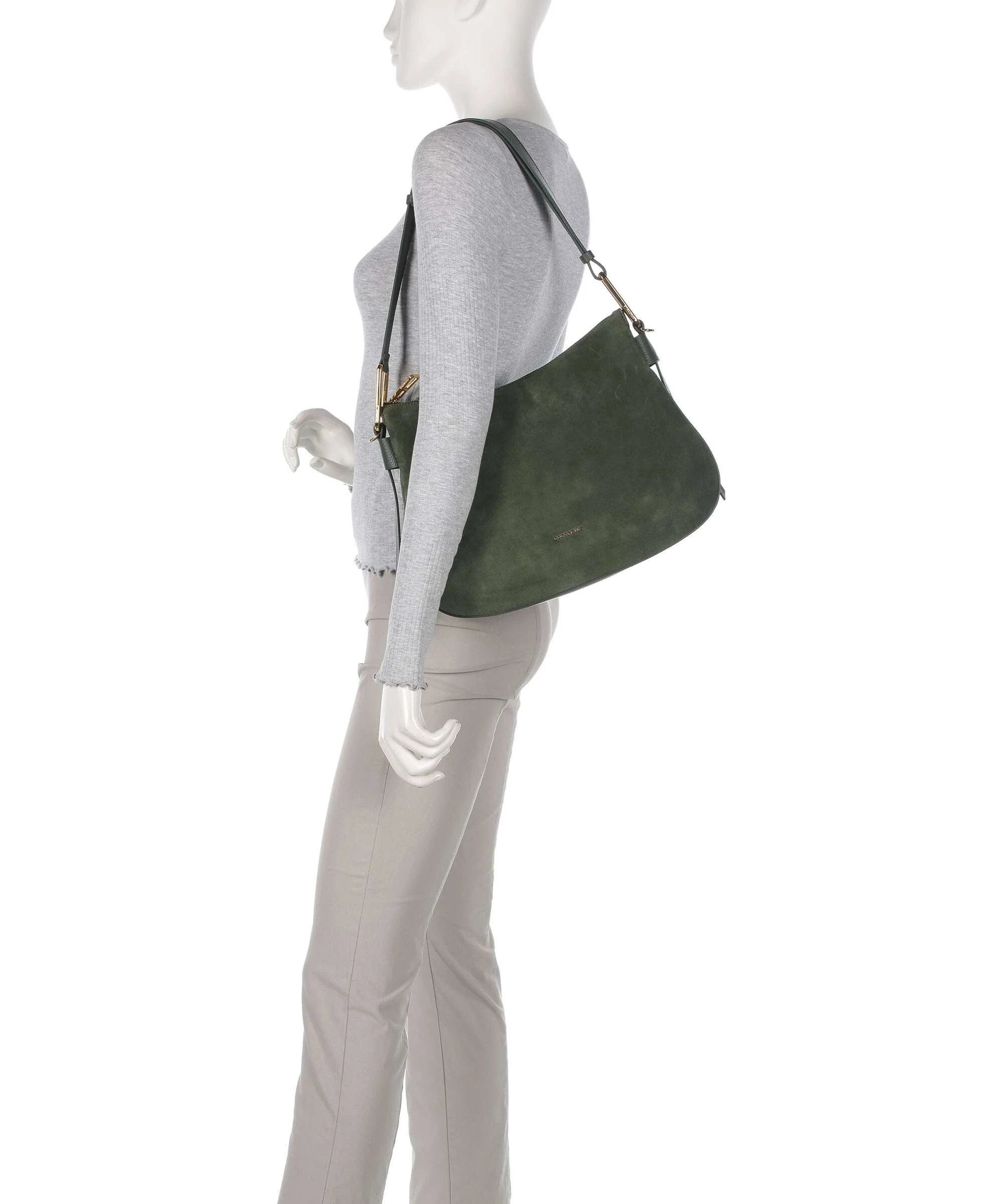 Coccinelle Magie Suede Sac fourre-tout alga - Image 3