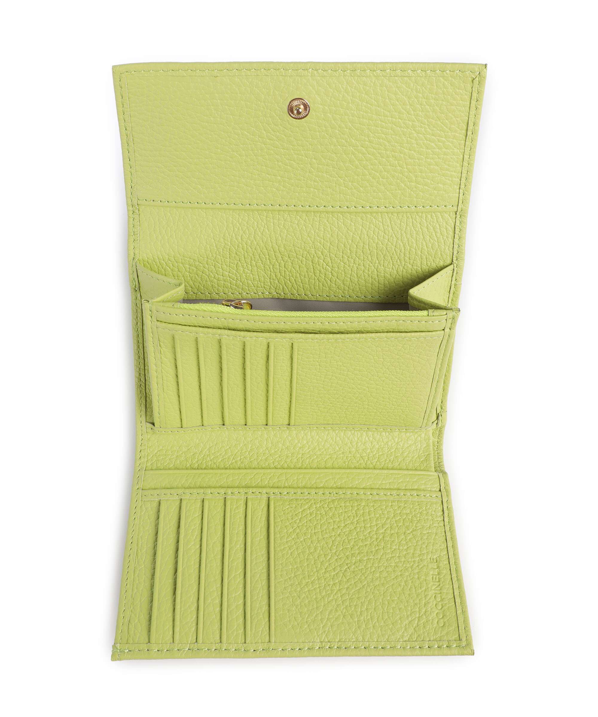 Coccinelle Metallic Soft Portefeuille green glow - Image 2