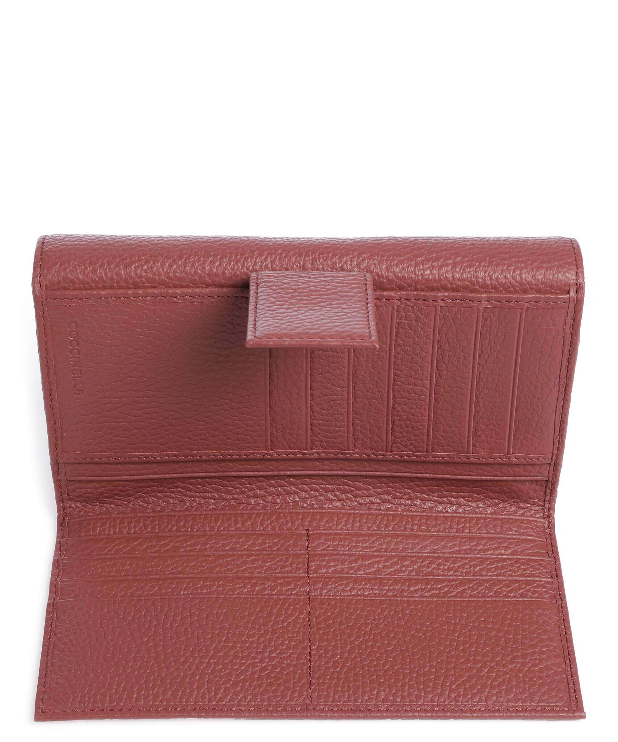 Coccinelle Metallic Soft Portefeuille brandy - Image 3