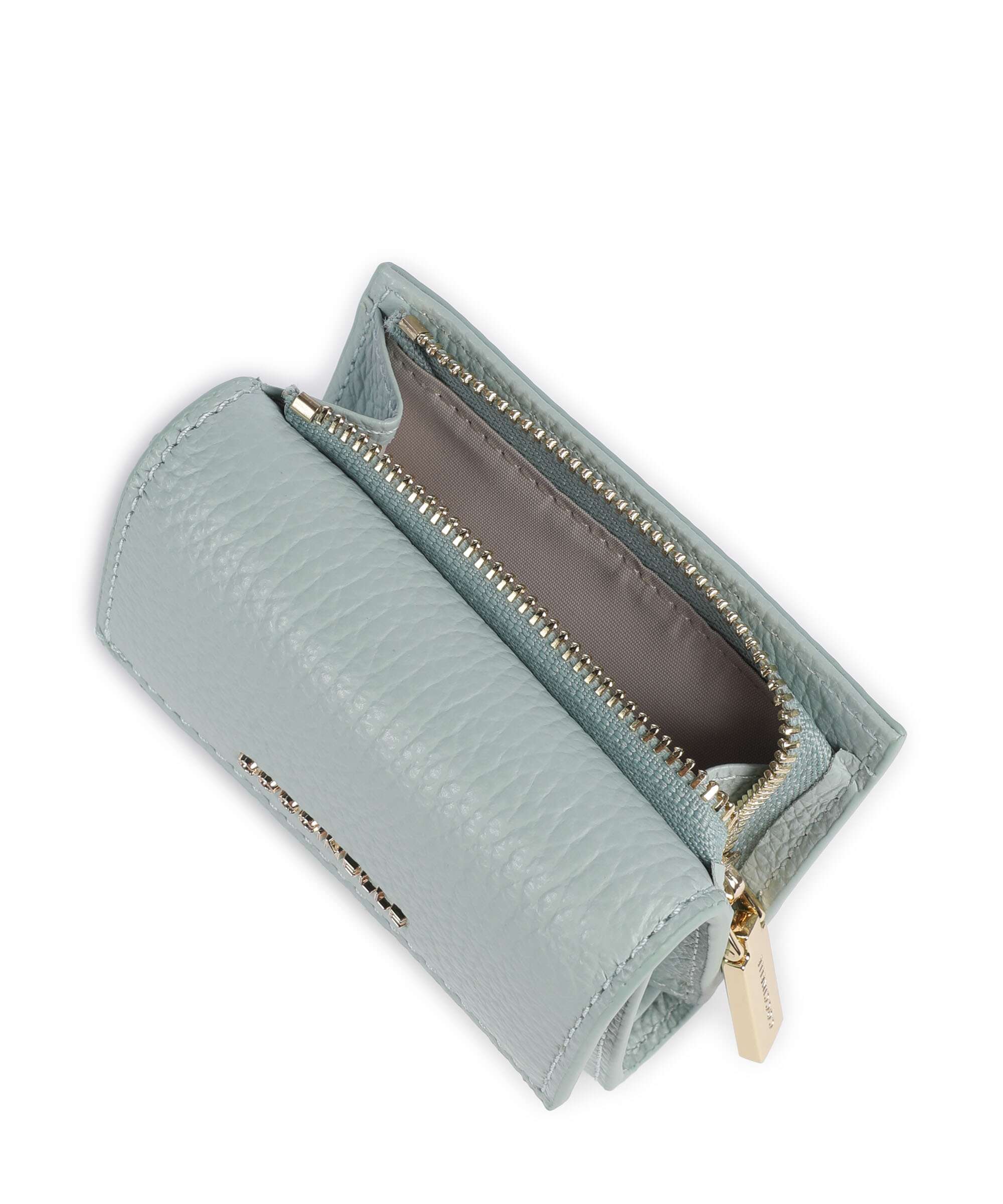 Coccinelle Metallic Soft Portefeuille aquamarine - Image 3