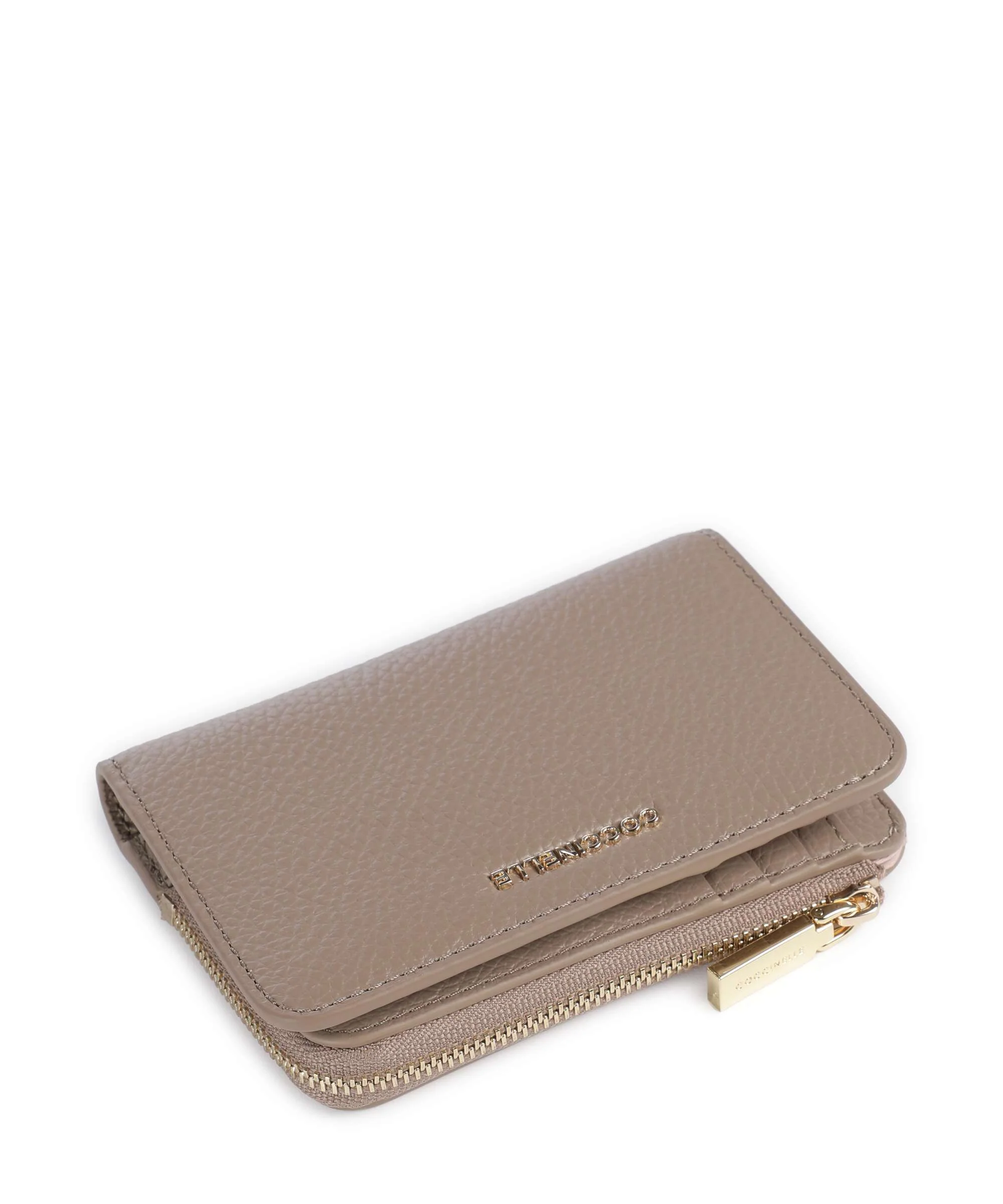 Coccinelle Metallic Soft Portefeuille warm taupe - Image 4