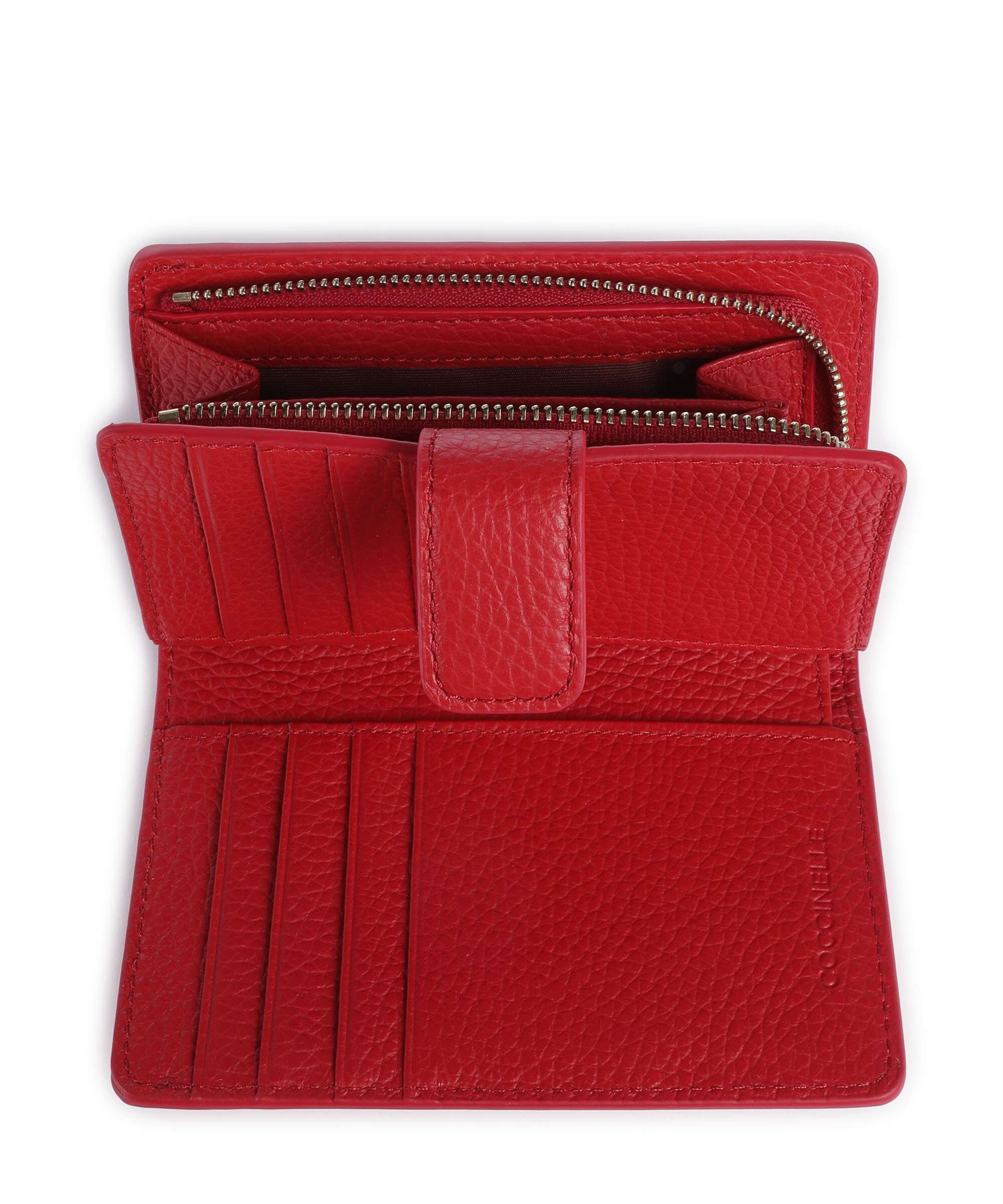 Coccinelle Metallic Soft Portefeuille scarlet - Image 2