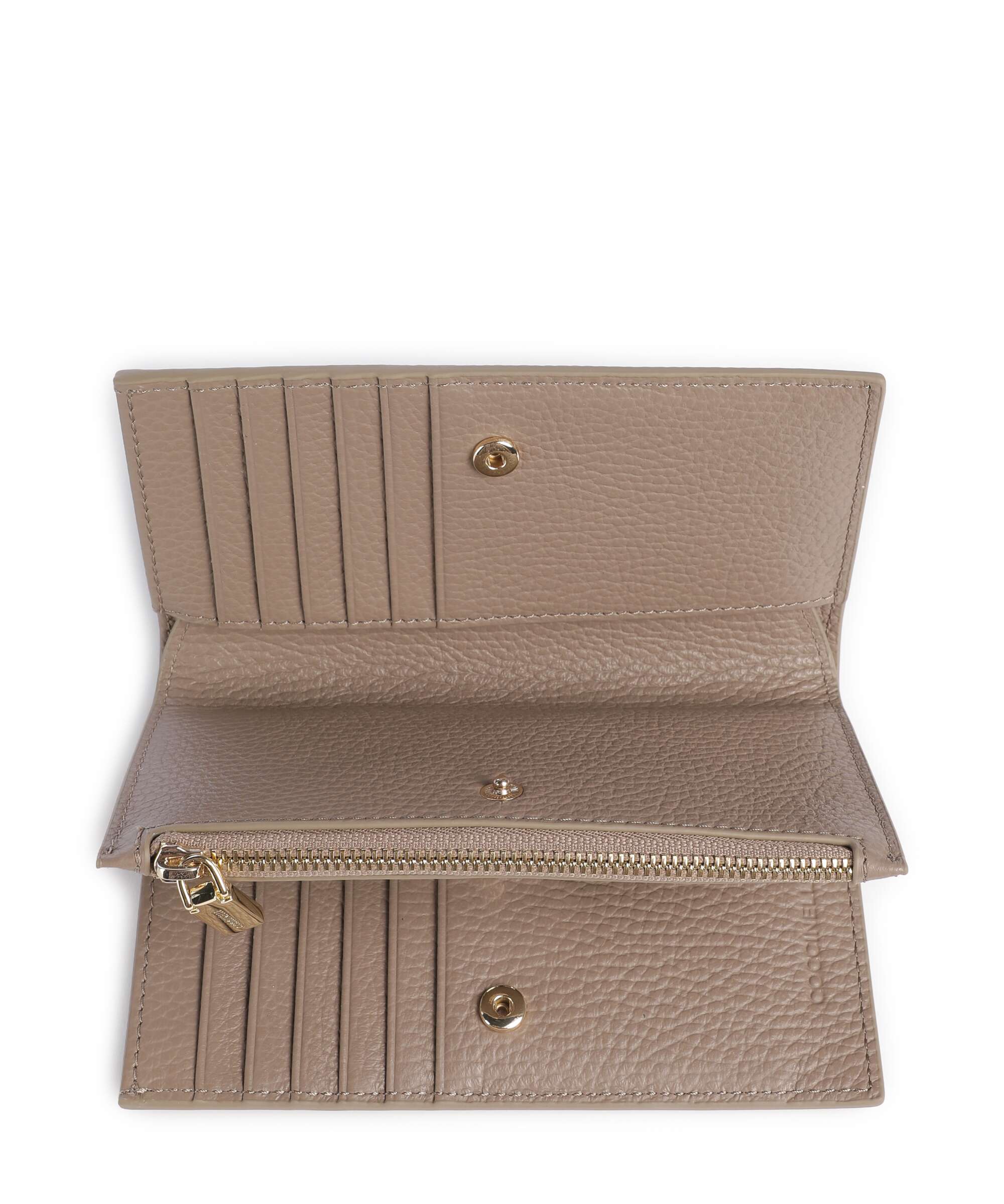 Coccinelle Metallic Soft Portefeuille warm taupe - Image 2
