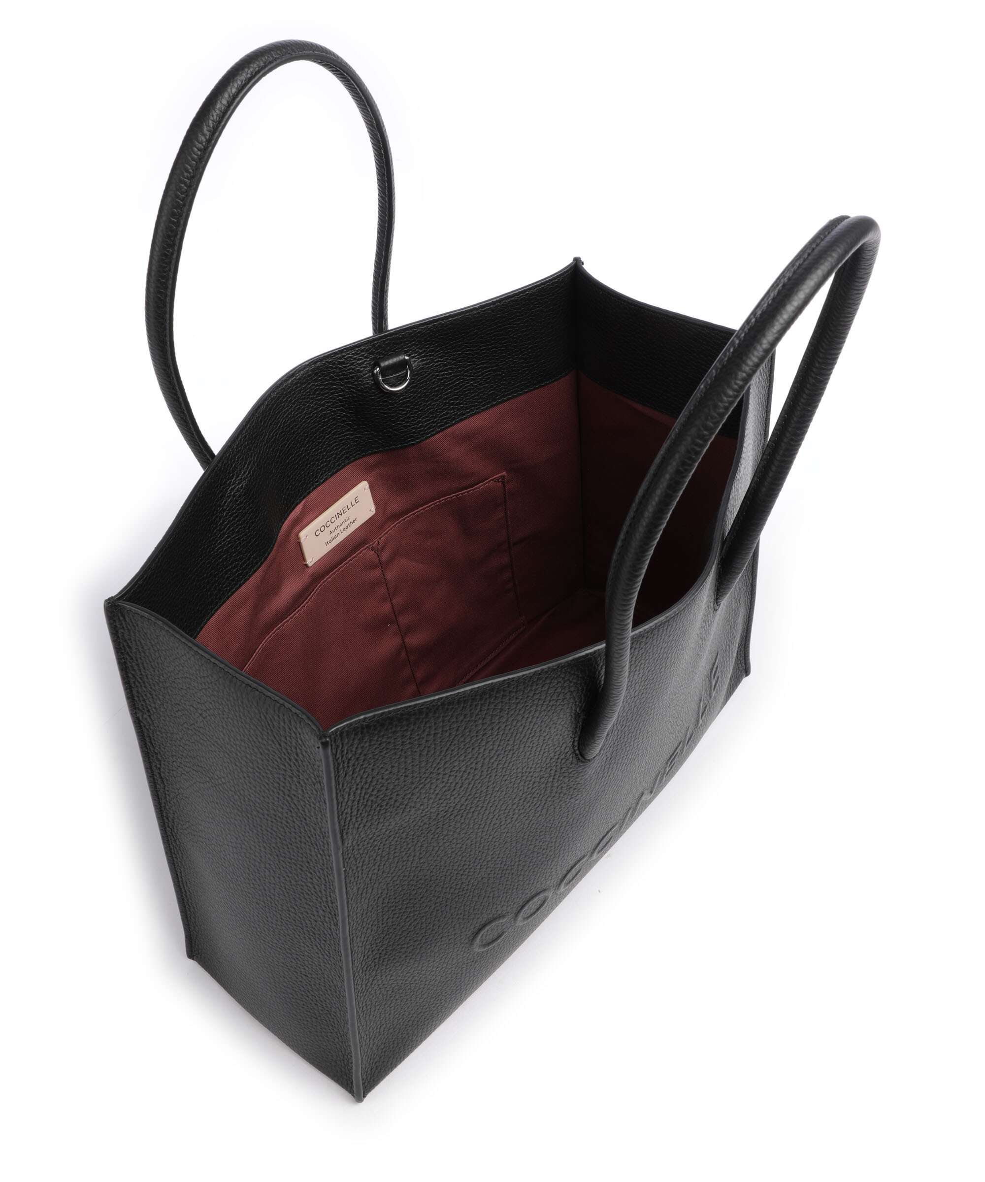 Coccinelle Myrtha Maxi Logo Cabas noir - Image 6