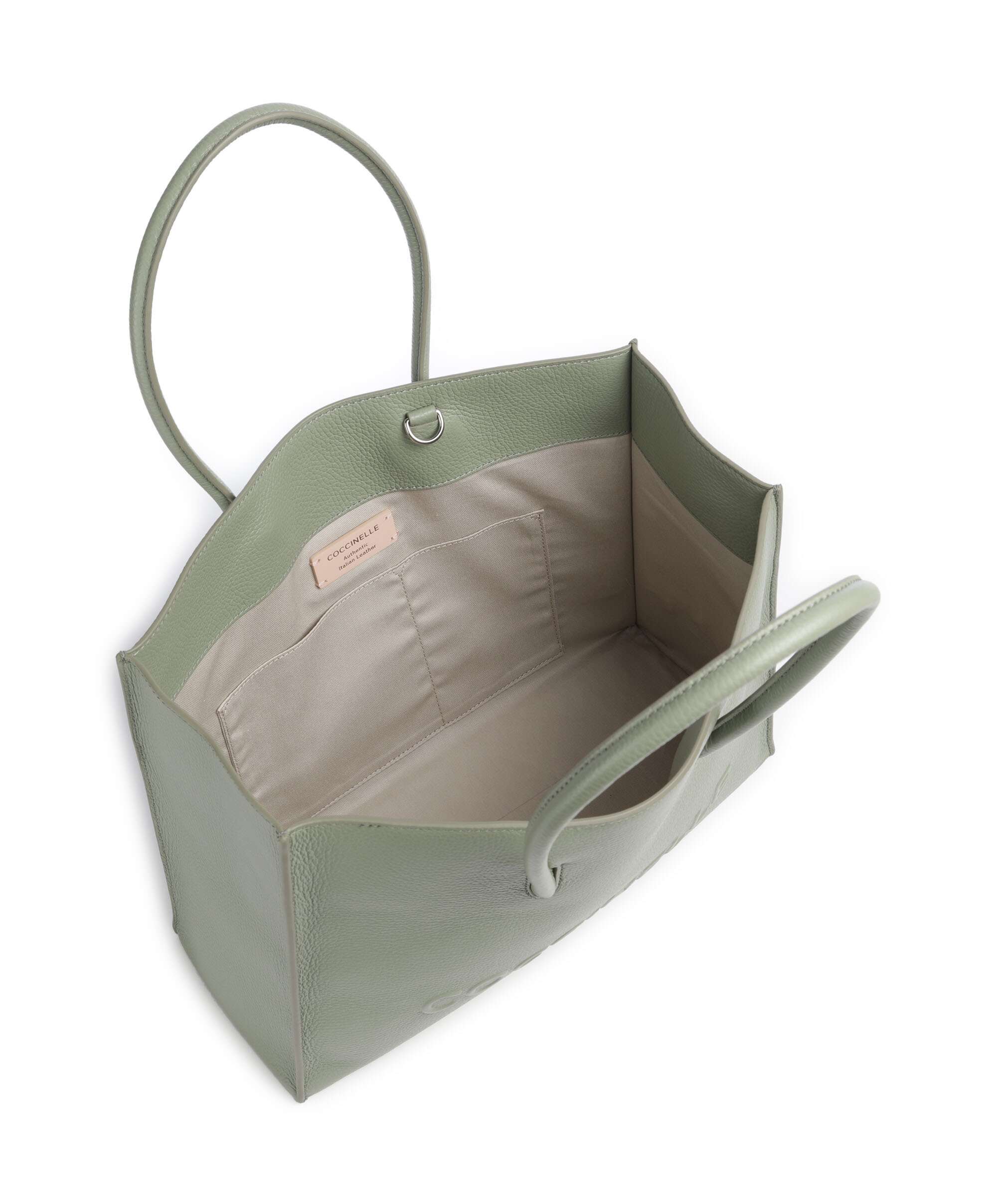 Coccinelle Myrtha Maxi Logo Cabas greenery - Image 6