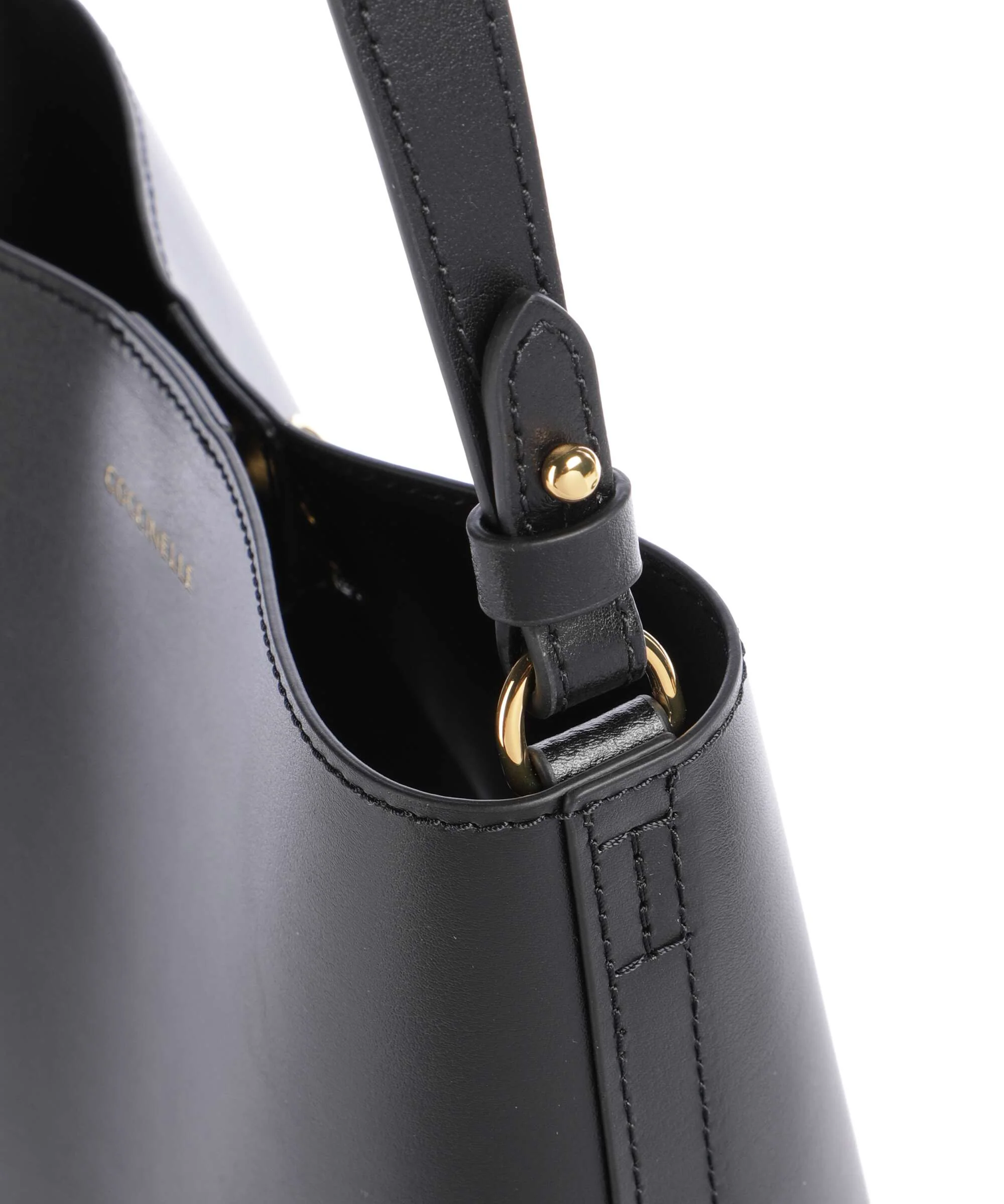 Coccinelle Nikla Monogram Sangallo Sac seau noir - Image 4