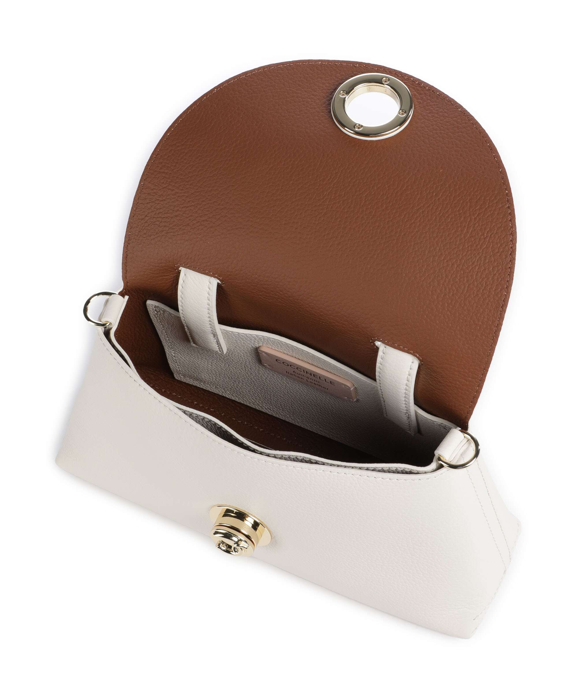 Coccinelle Nikla Sac à main pearl/cognac - Image 5