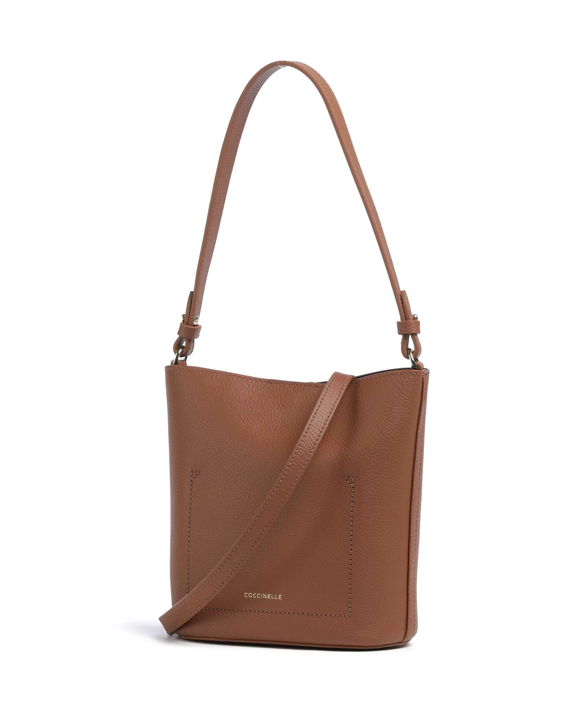 Coccinelle Nikla Sac seau cognac/noir - Image 2