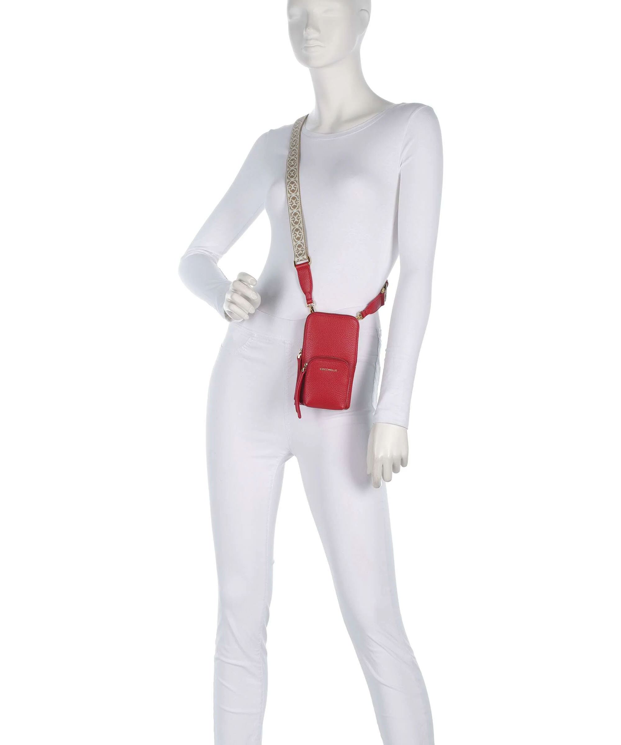 Coccinelle Pixie Pochette telephone scarlet - Image 3