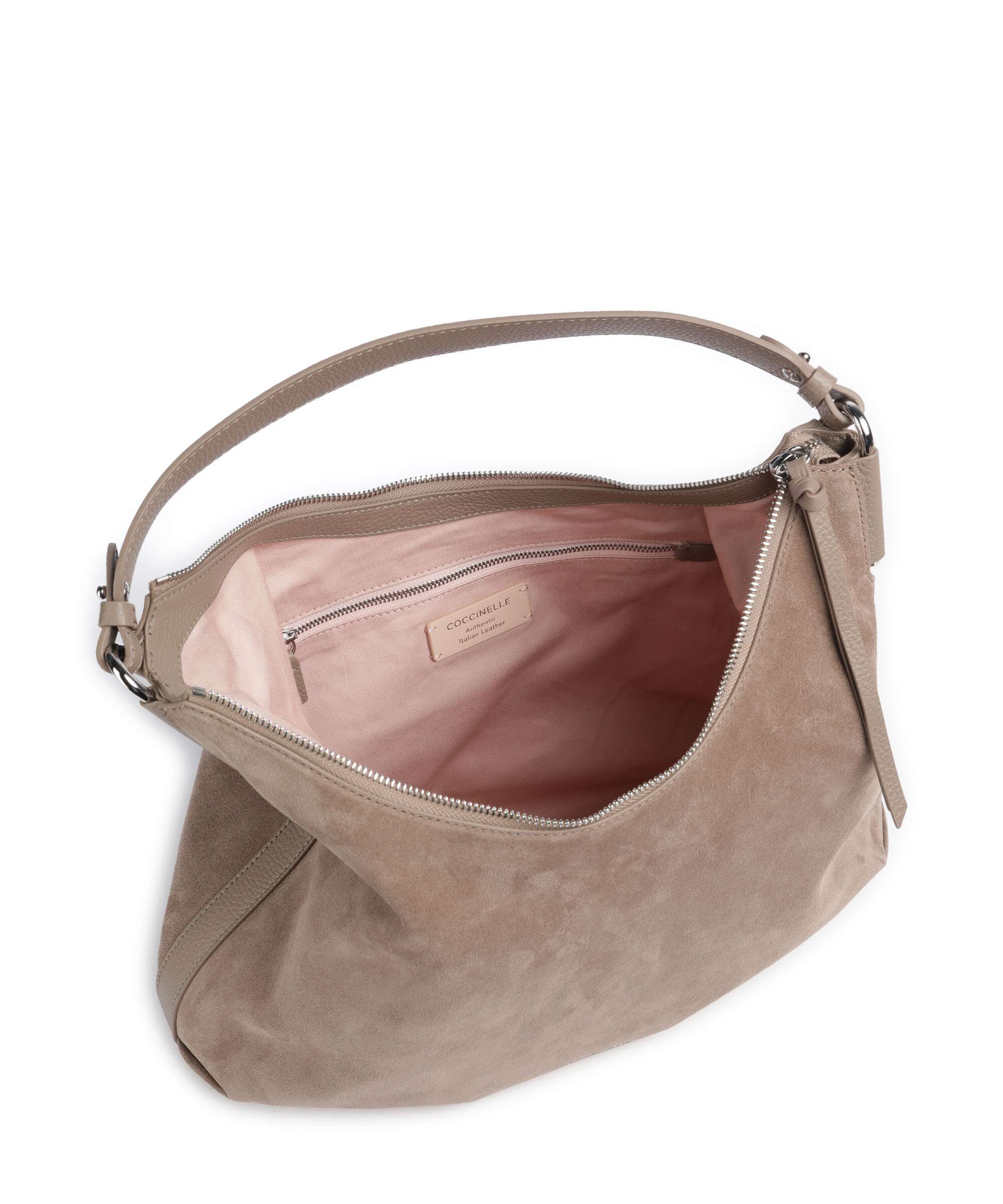 Coccinelle Rebekka Suede Sac fourre-tout warm taupe - Image 6
