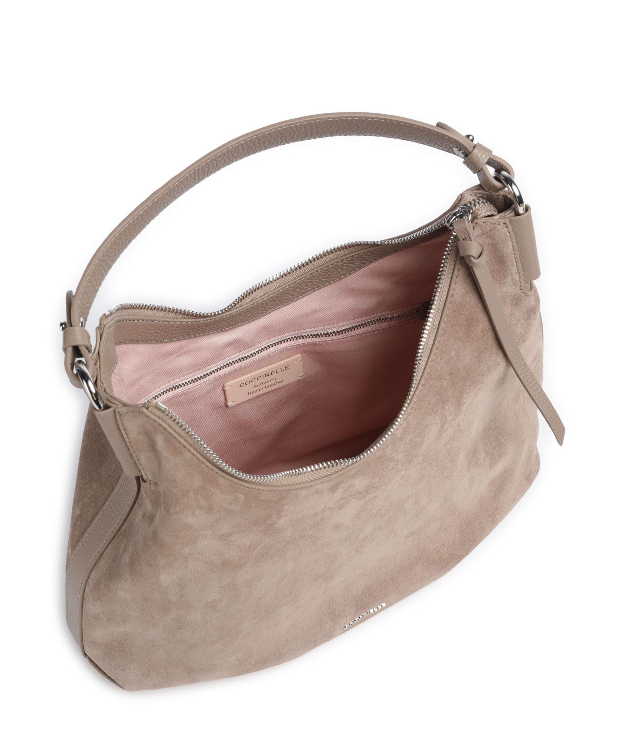 Coccinelle Rebekka Suede Sac fourre-tout warm taupe - Image 6