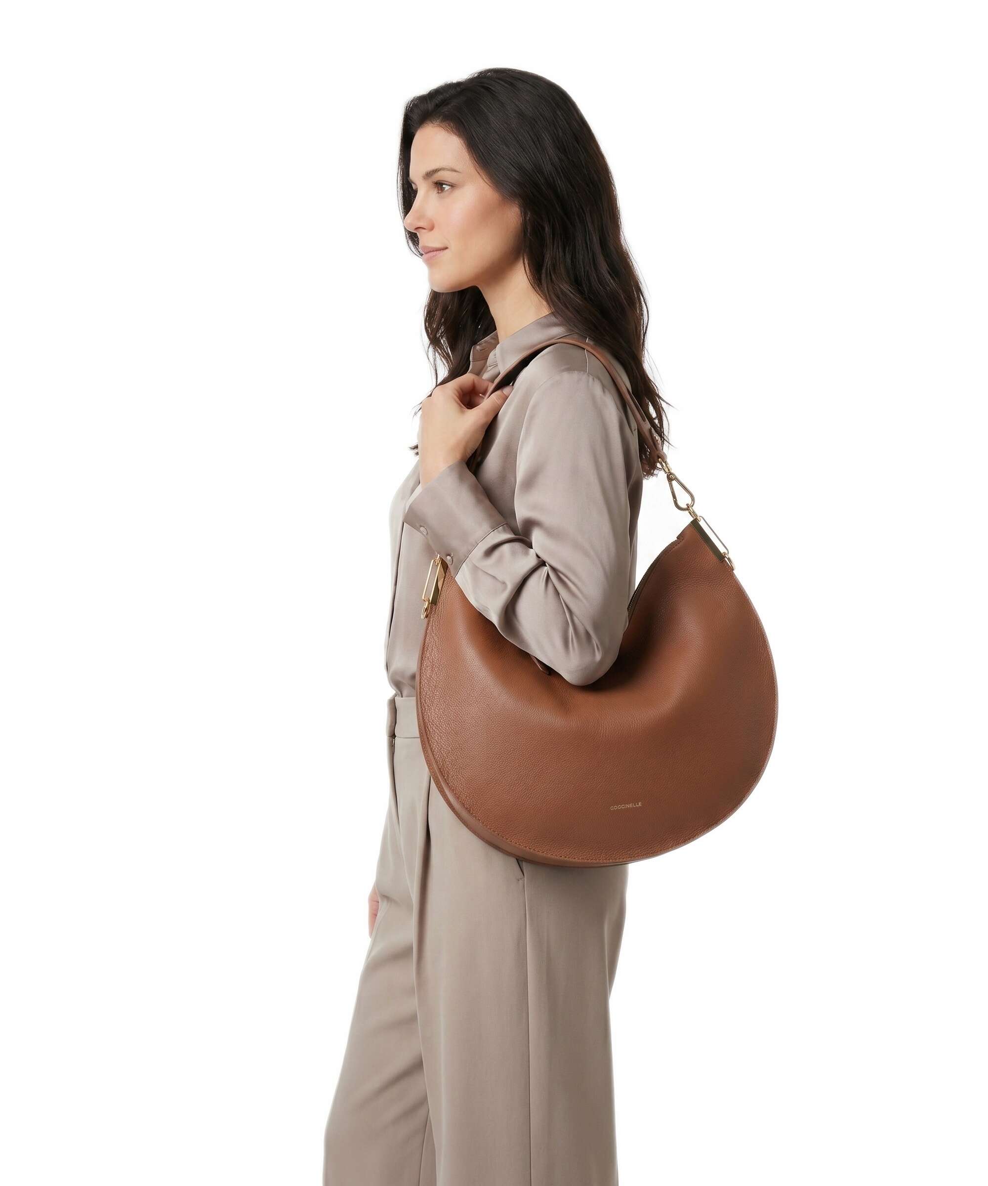 Coccinelle Sunup Sac fourre-tout cognac/noir - Image 3