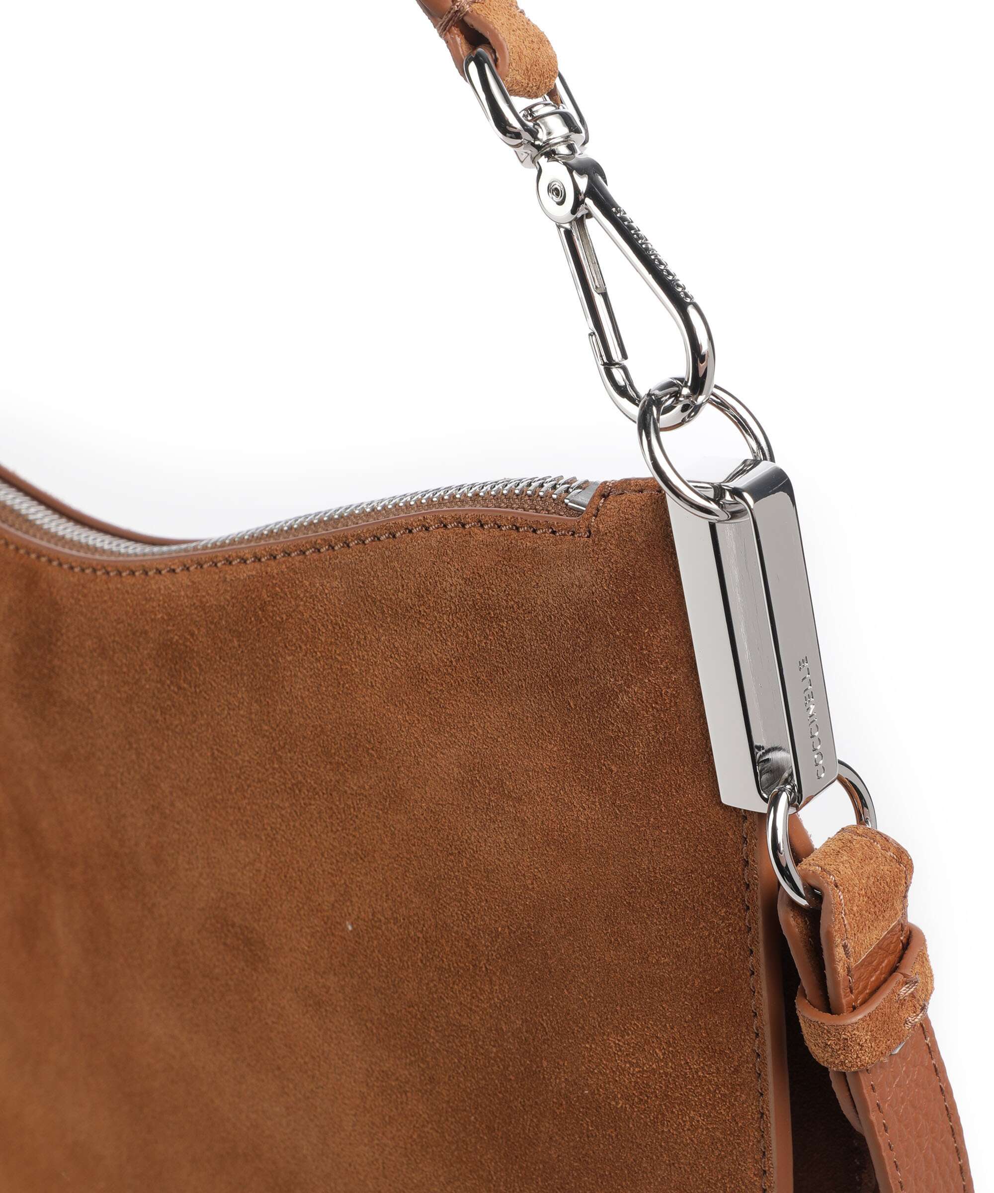 Coccinelle Sunup Suede Sac fourre-tout cognac - Image 4
