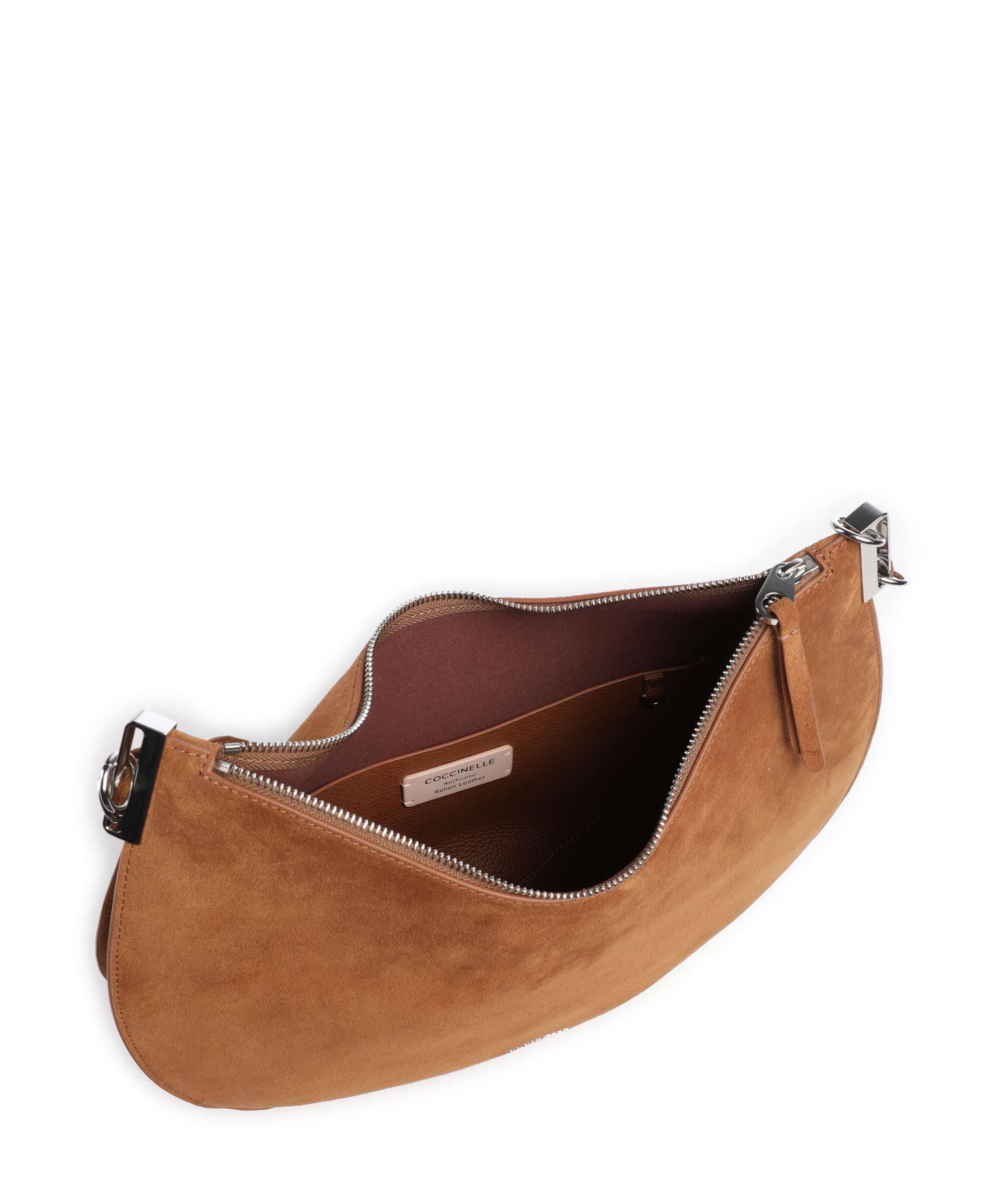 Coccinelle Sunup Suede Sac fourre-tout cognac - Image 6