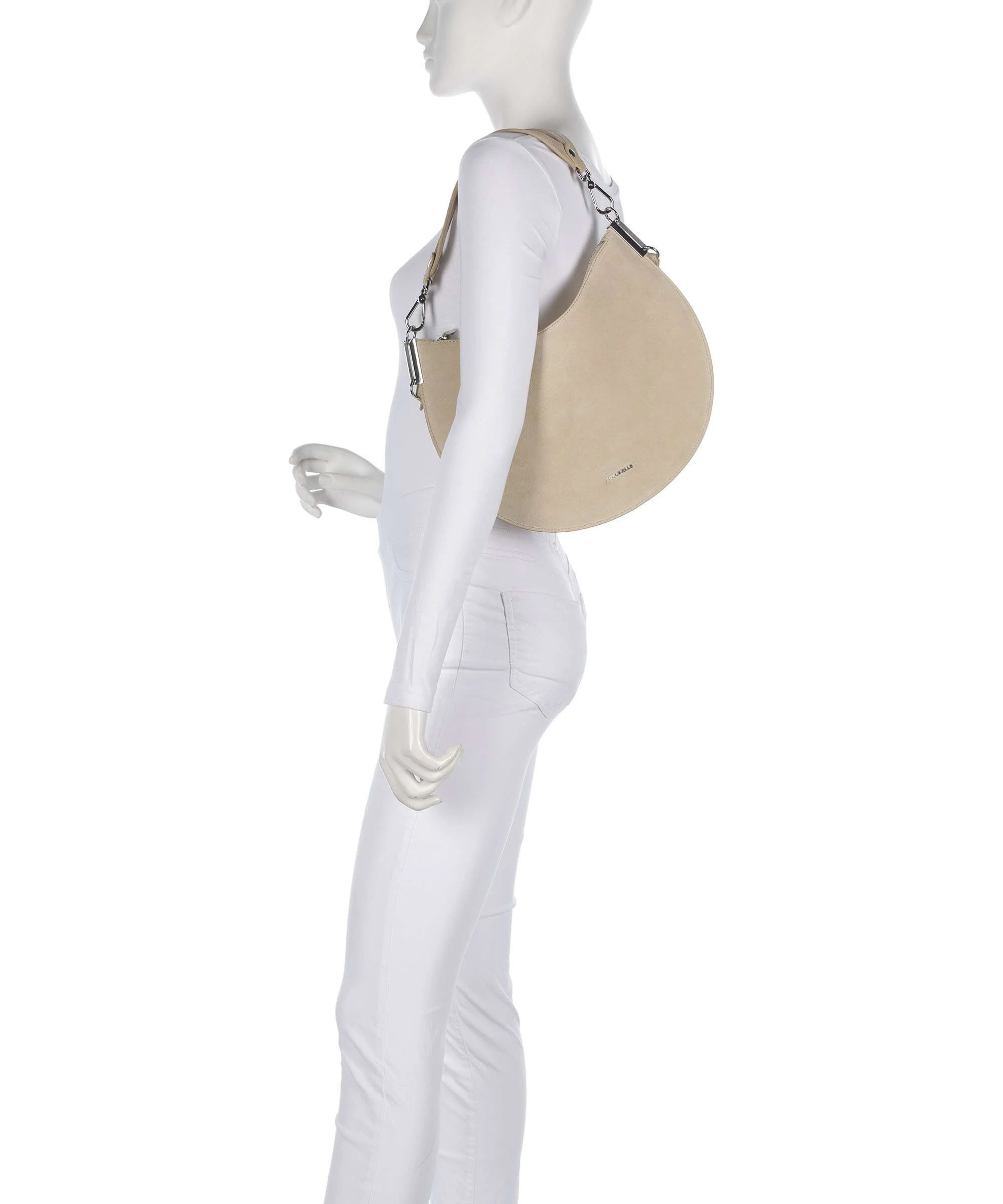 Coccinelle Sunup Suede Sac fourre-tout sandshell - Image 3
