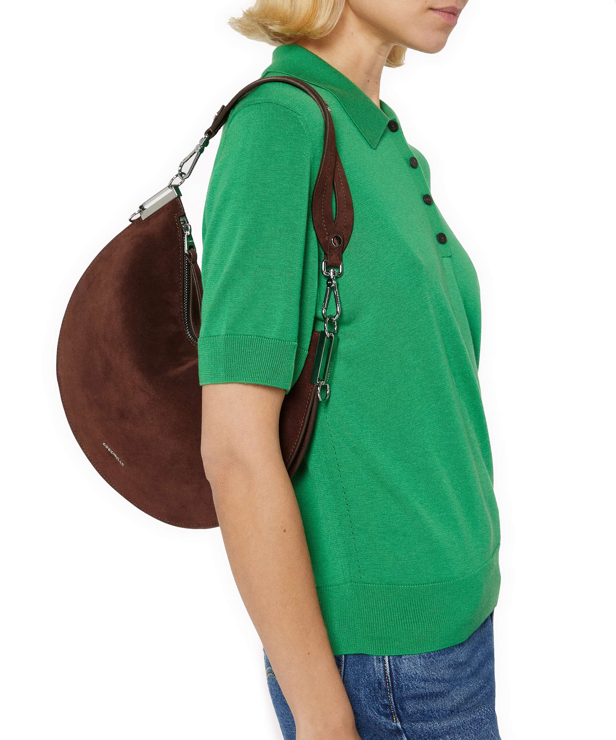 Coccinelle Sunup Suede Sac fourre-tout brunette - Image 3