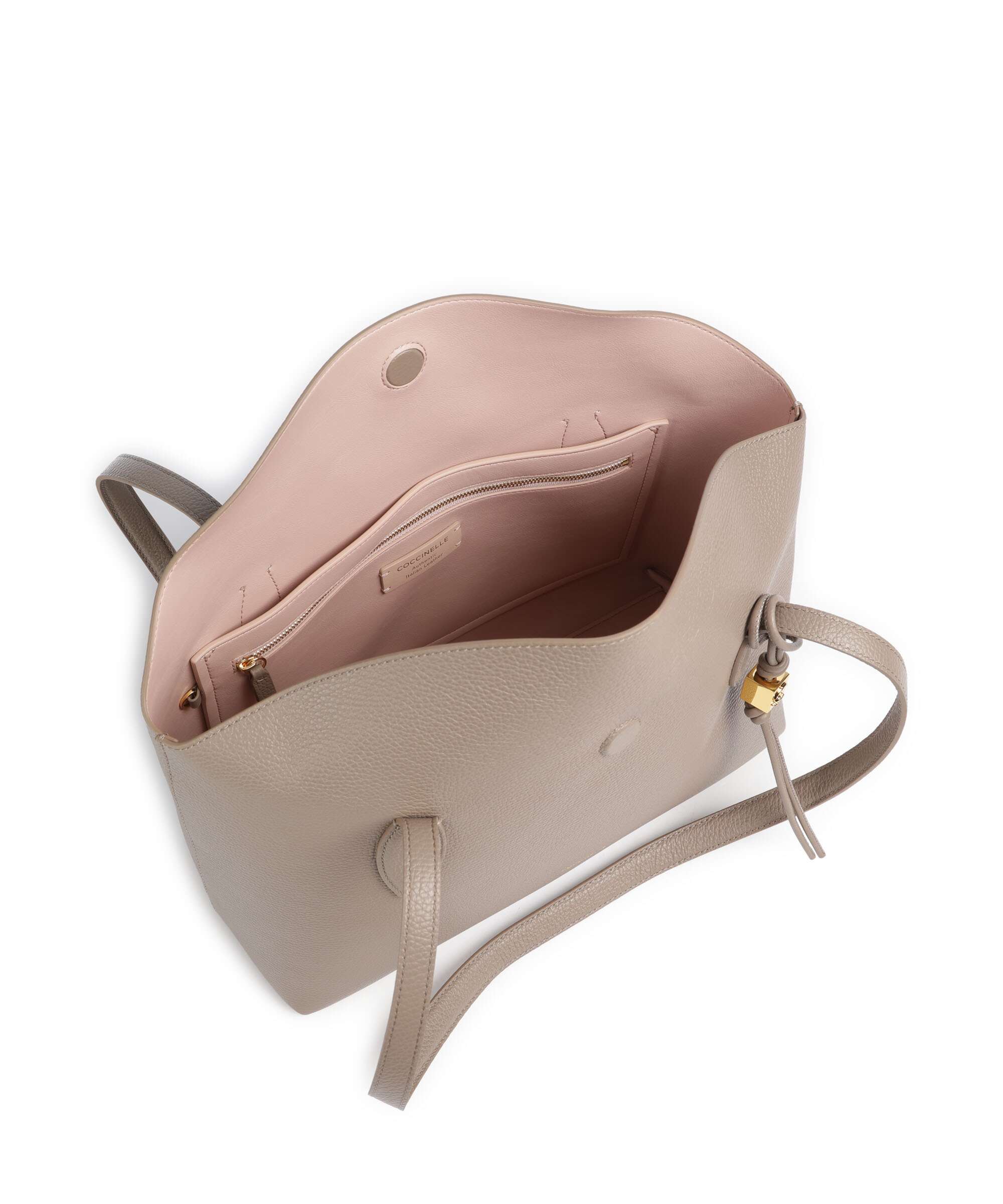 Coccinelle Thess Cabas warm taupe - Image 5