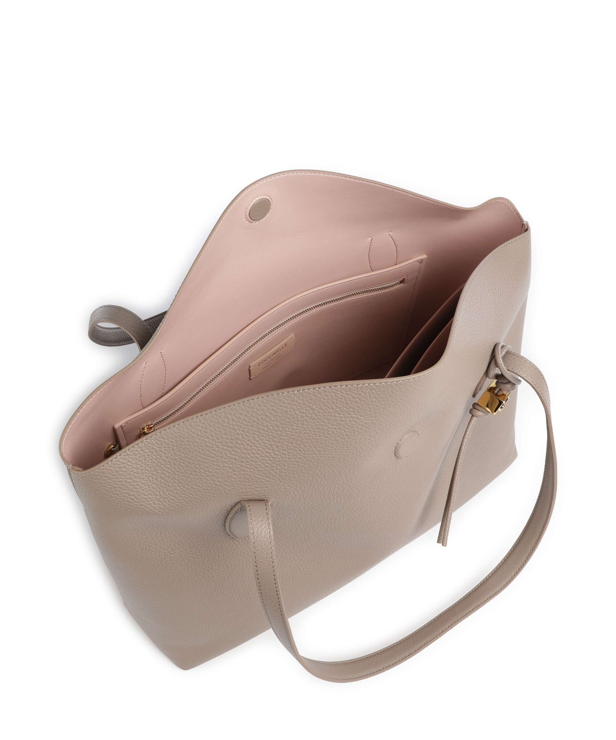 Coccinelle Thess Cabas warm taupe - Image 5