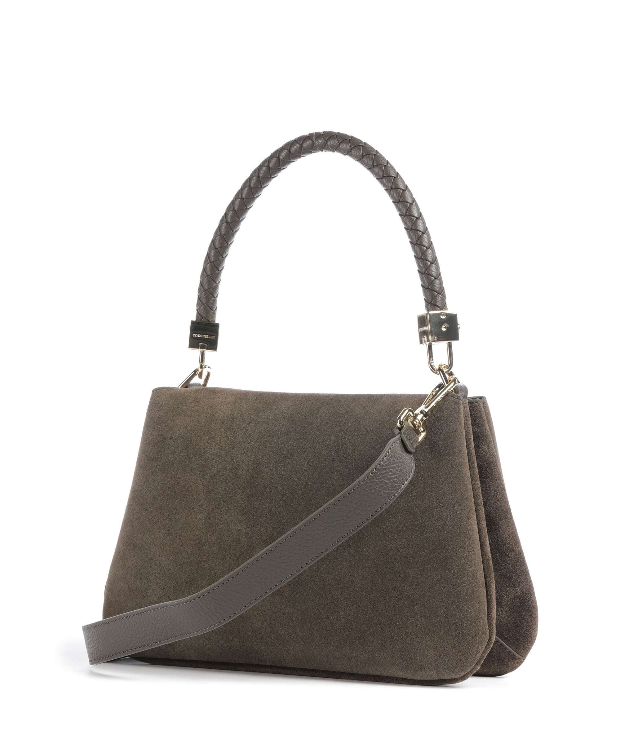 Coccinelle Tiggy Suede Sac porté épaule fango - Image 2