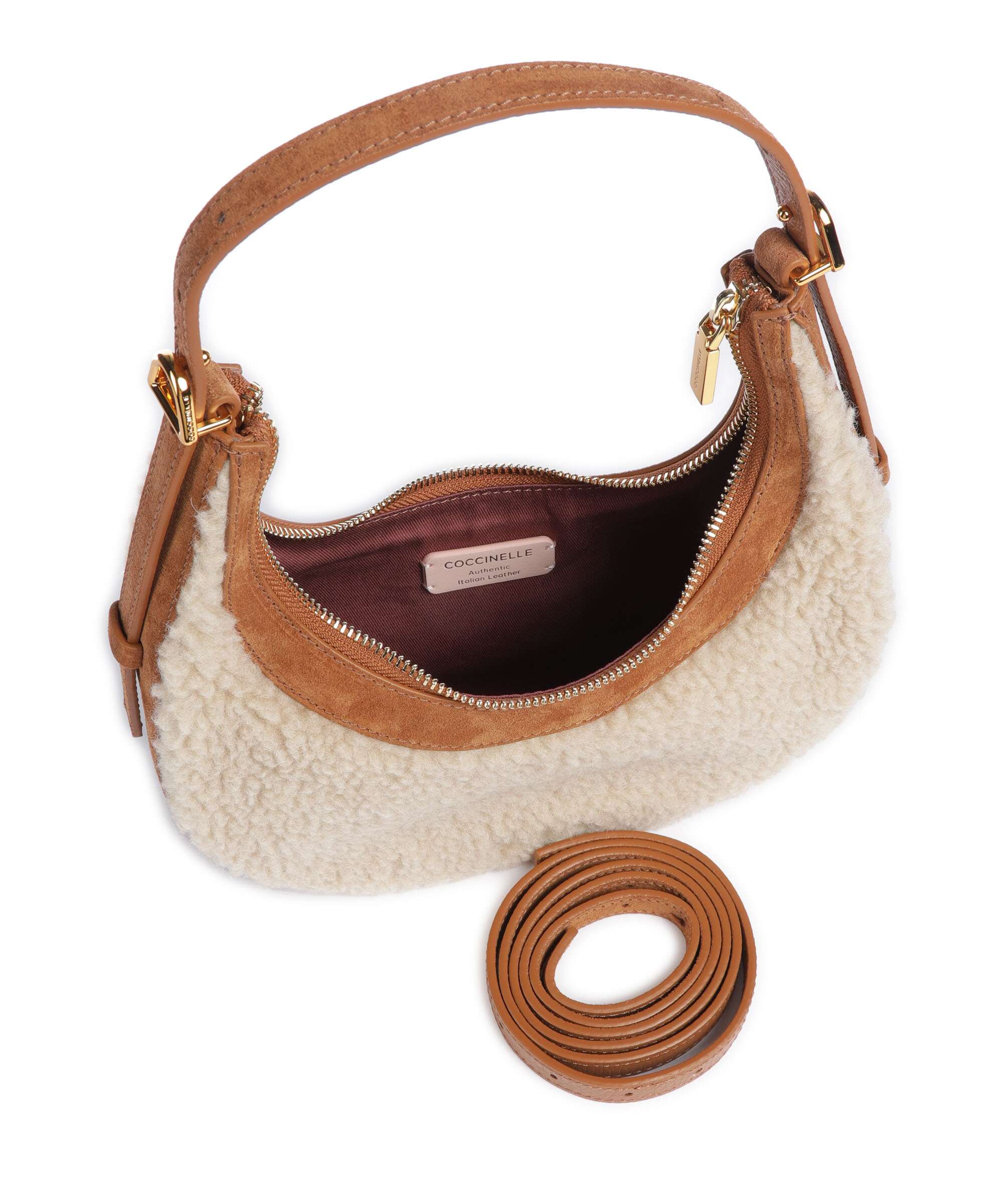 Coccinelle Whisper Sac fourre-tout natural/cuir - Image 6