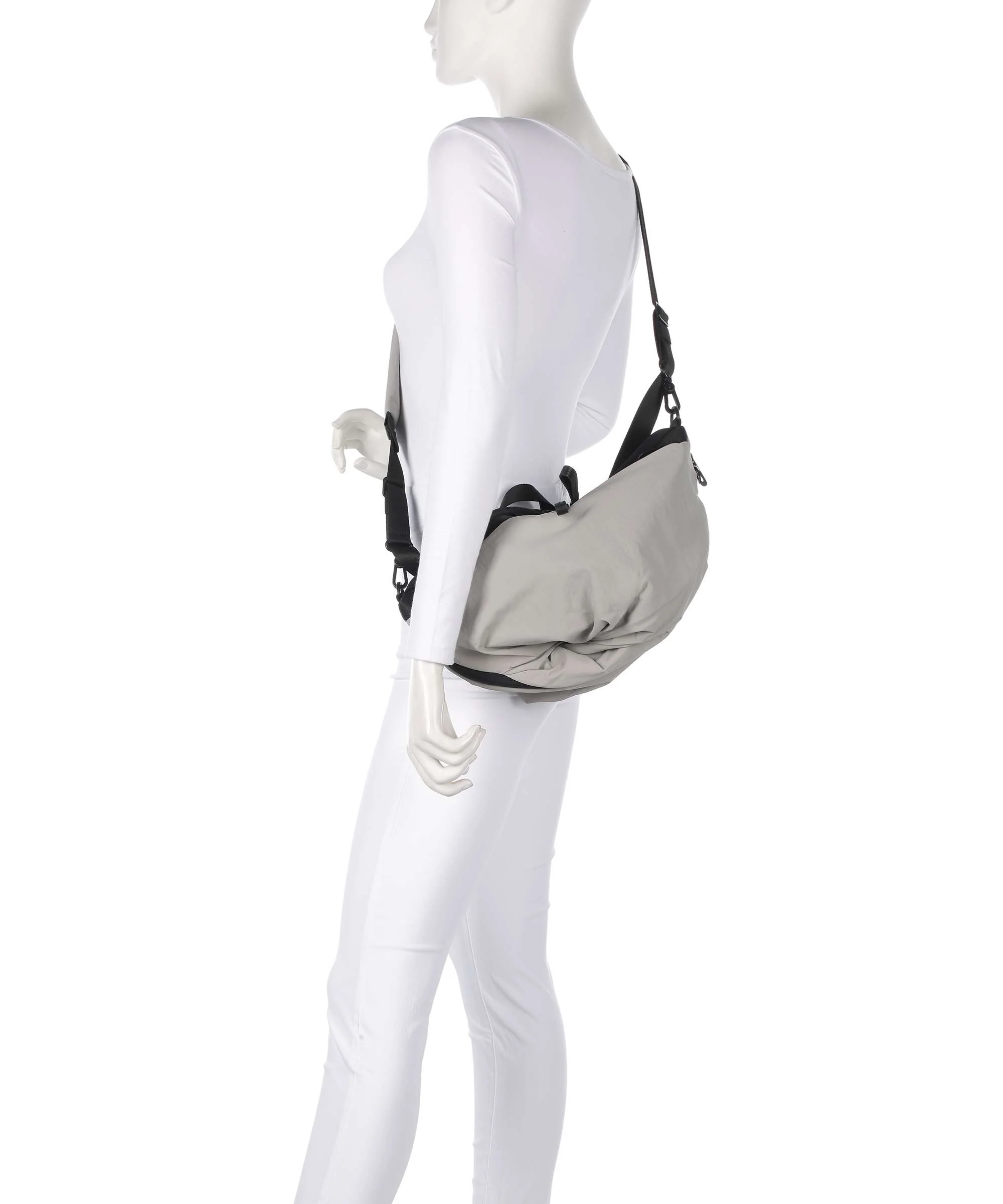 Côte&Ciel Orne Sac bandoulière light grey/sand - Image 5