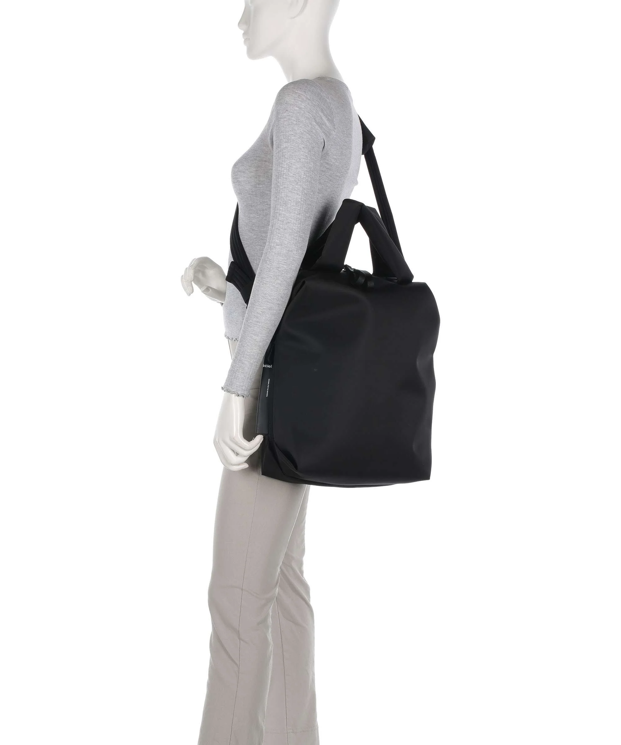 Côte&Ciel Sleek Nylon Sac bandoulière black - Image 4