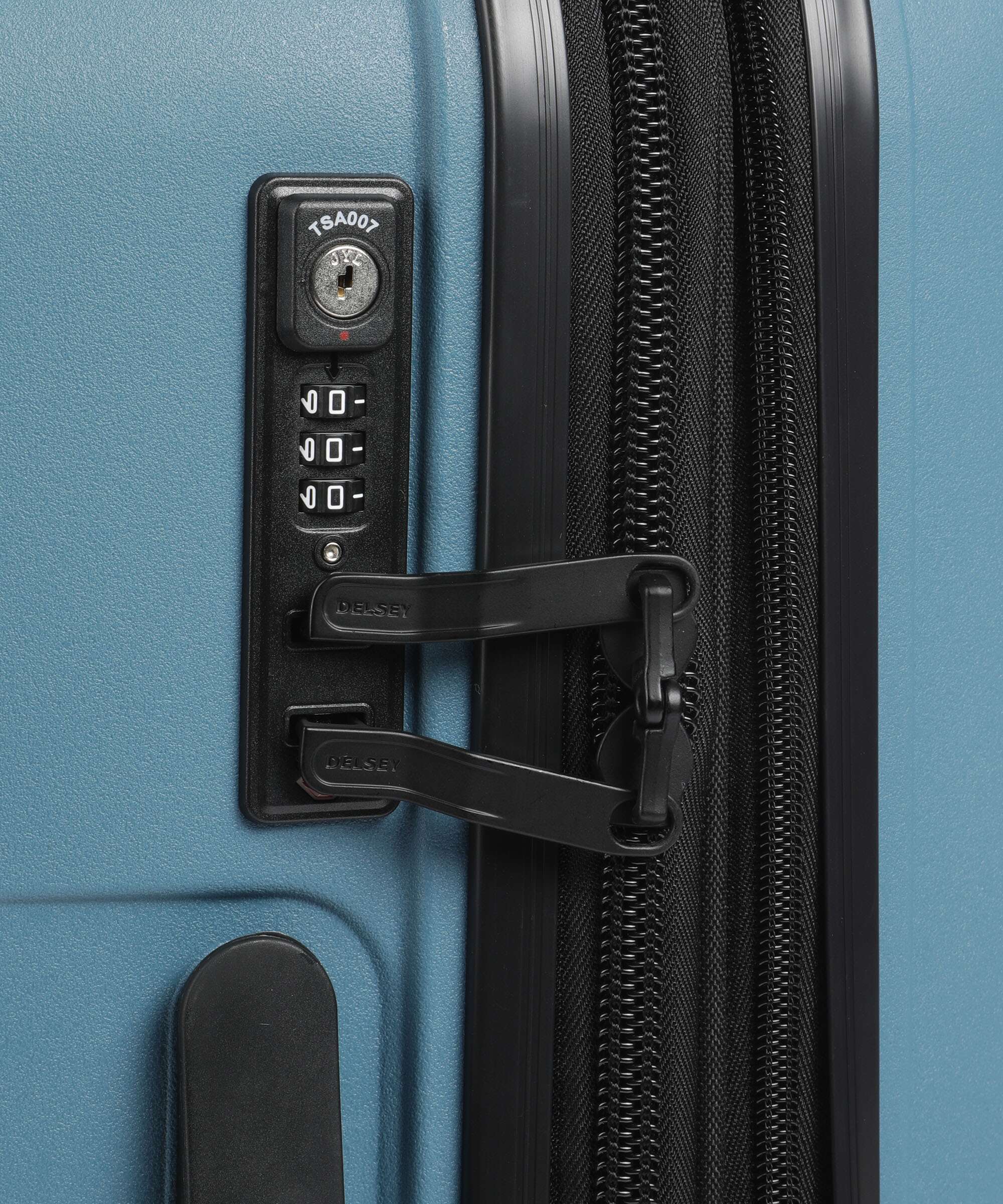 Delsey Paris Belmont Plus Valise 4 roues zink blau - Image 3