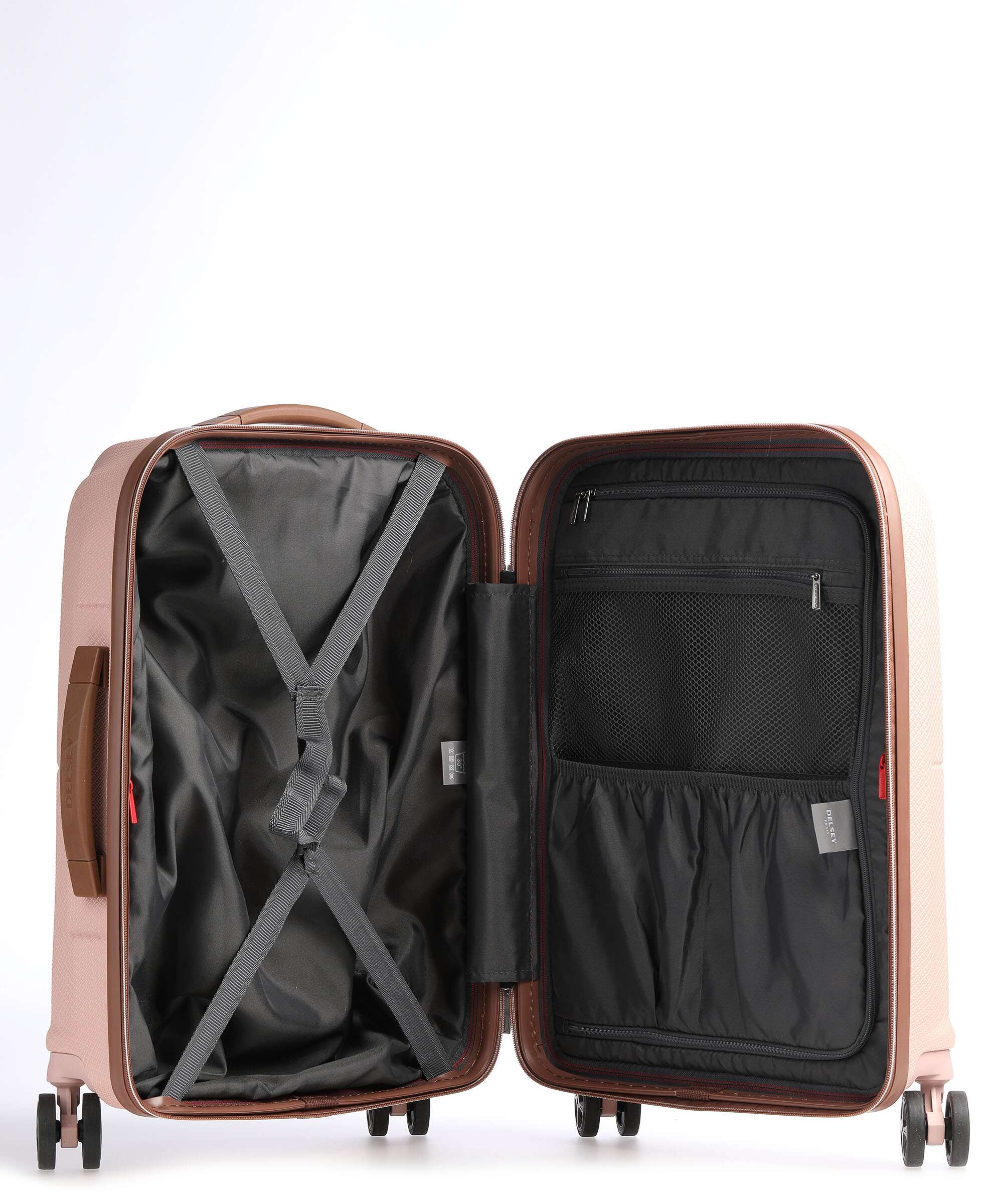Delsey Paris Carrousel Slim Line Valise 4 roues pink - Image 5
