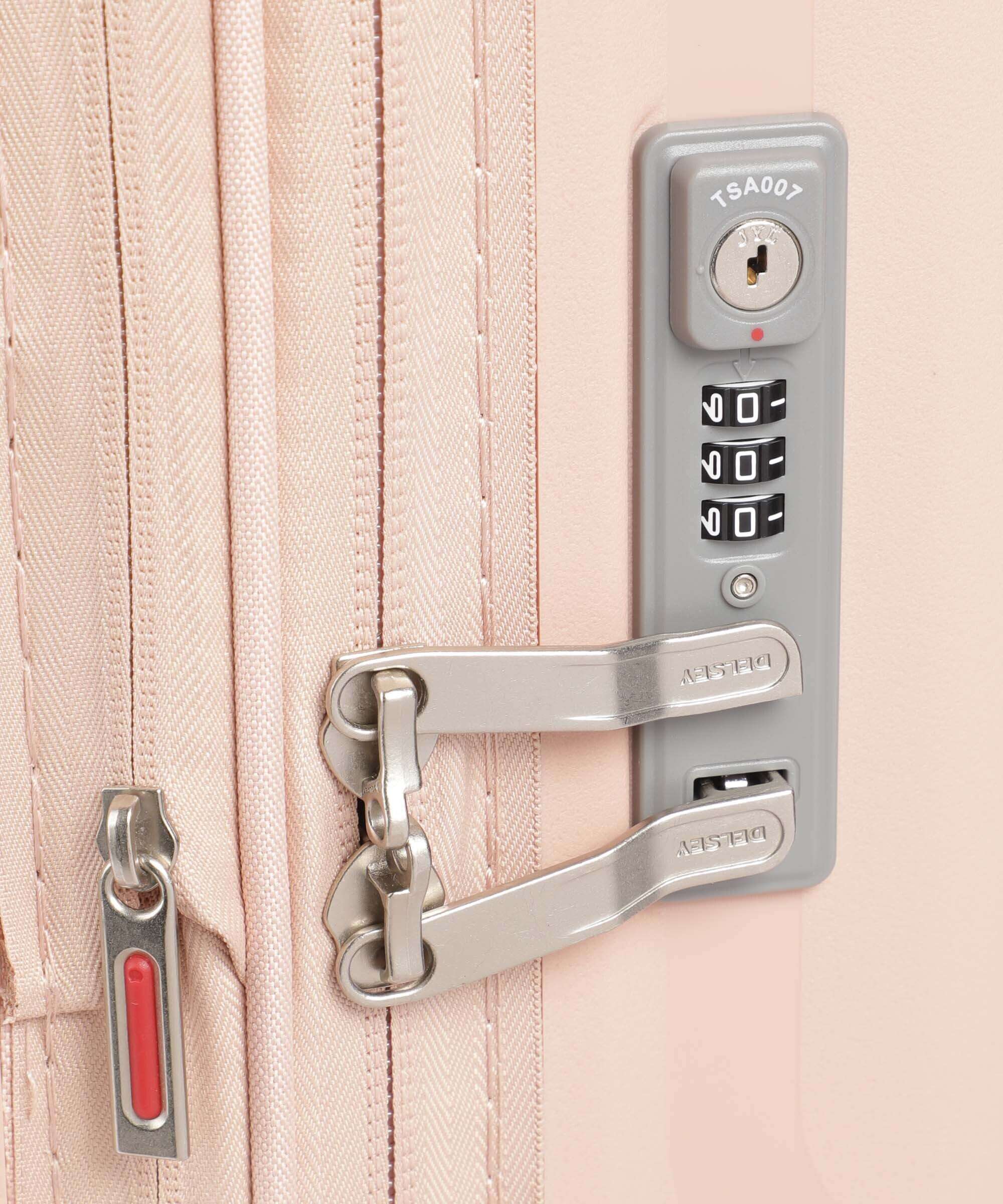 Delsey Paris Clavel Valise 4 roues rosa - Image 3