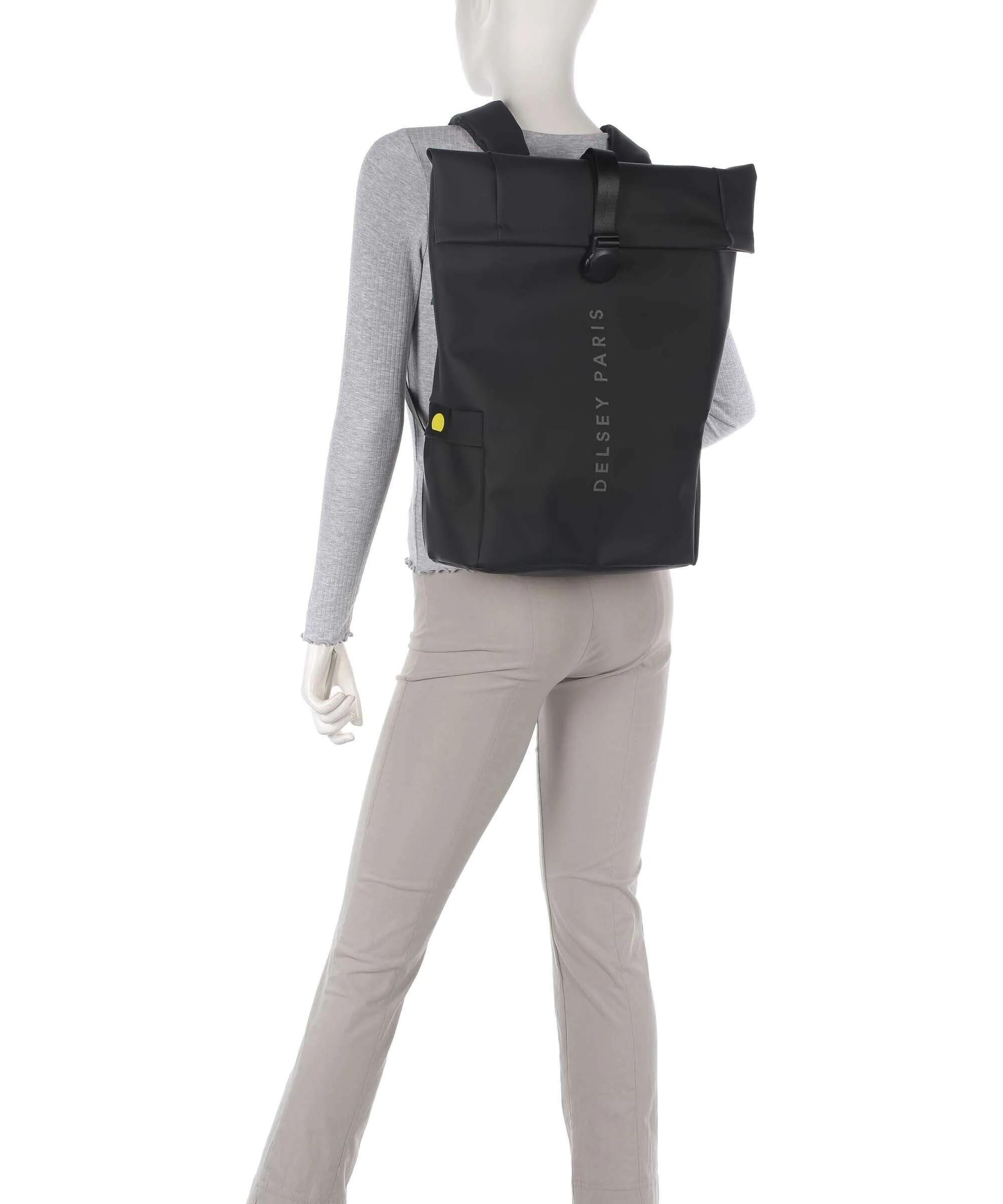 Delsey Paris Turenne Soft Sac à dos roll-top schwarz - Image 3